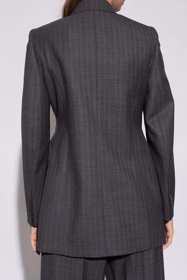 Balenciaga o1bcso1str1124 Hourglass Blazer in Grey Size M / US 6-8 / IT 42-44 - 4 Thumbnail