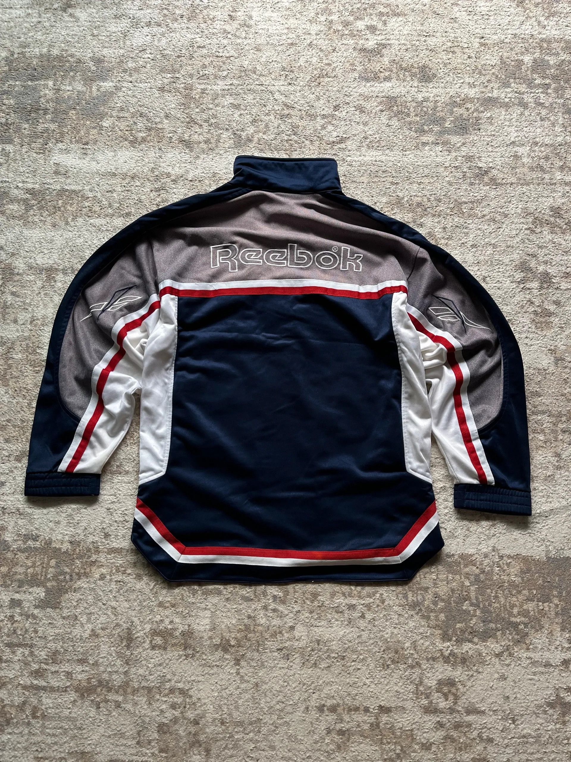 Reebok OG Reebok Sz XL 16 = M Track Jacket Embroidered Logo 90s Size US M / EU 48-50 / 2 - 2 Thumbnail