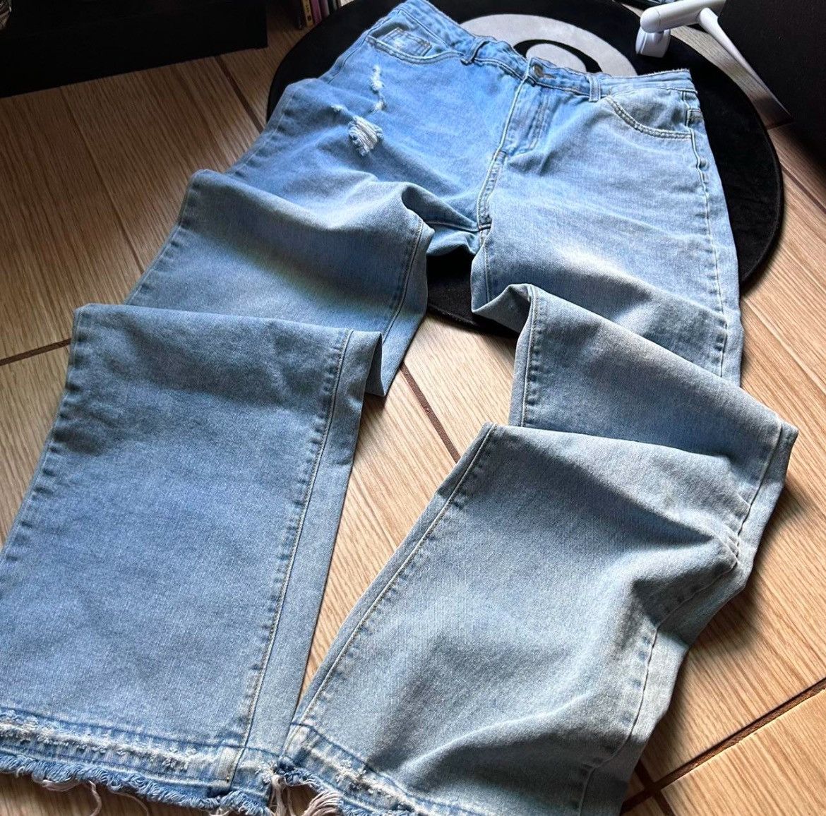 Japanese Brand × Vintage baggy jeans ‼️NEED GONE‼️ Size US 31 - 2 Thumbnail