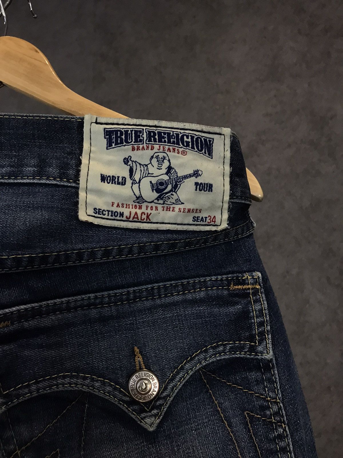 True Religion True Religion Japanese made in USA jeans Size US 32 / EU 48 - 8 Thumbnail