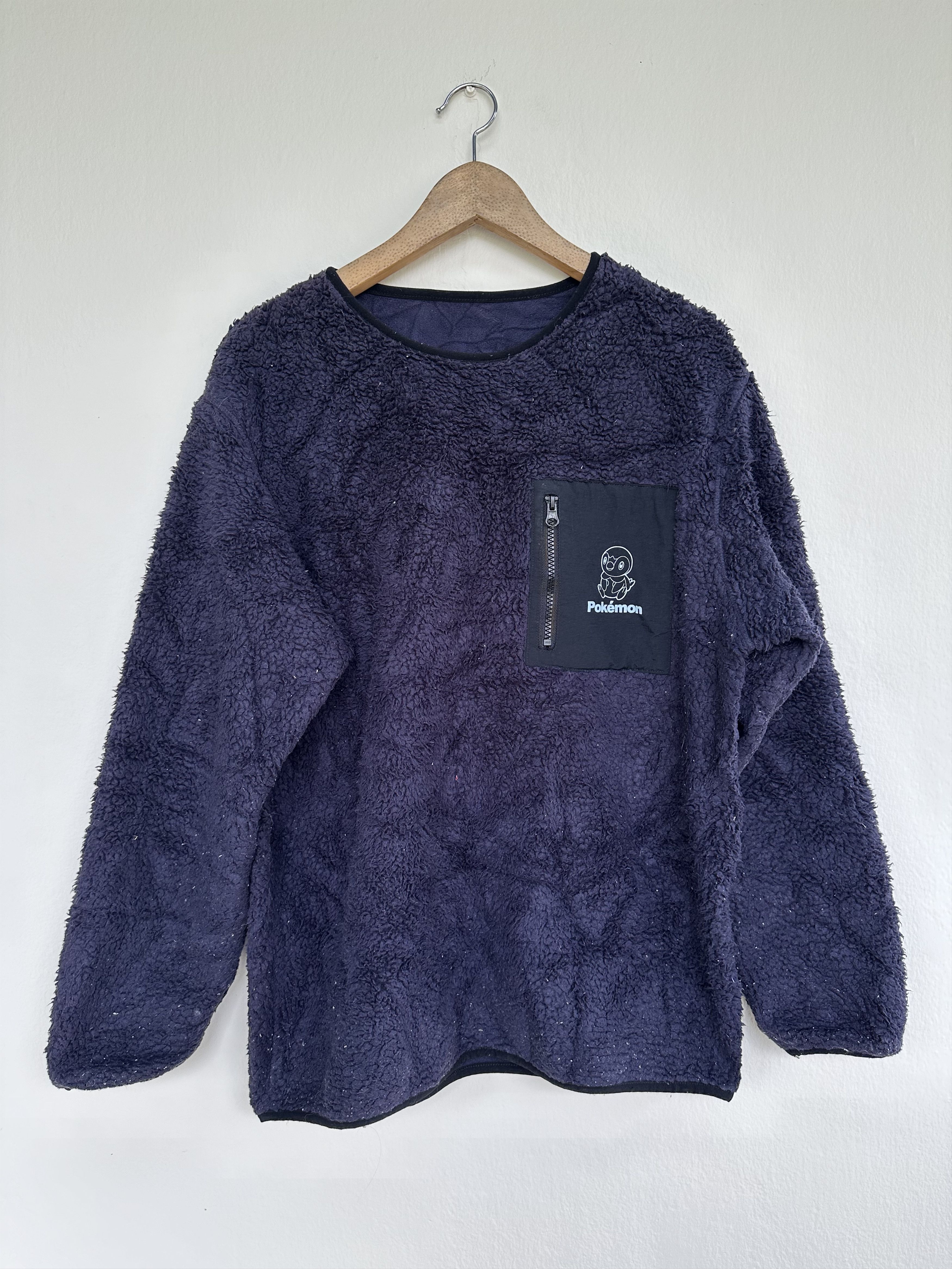 GU Vintage Pokemon X GU Fleece Sweater Size US L / EU 52-54 / 3 - 1 Thumbnail