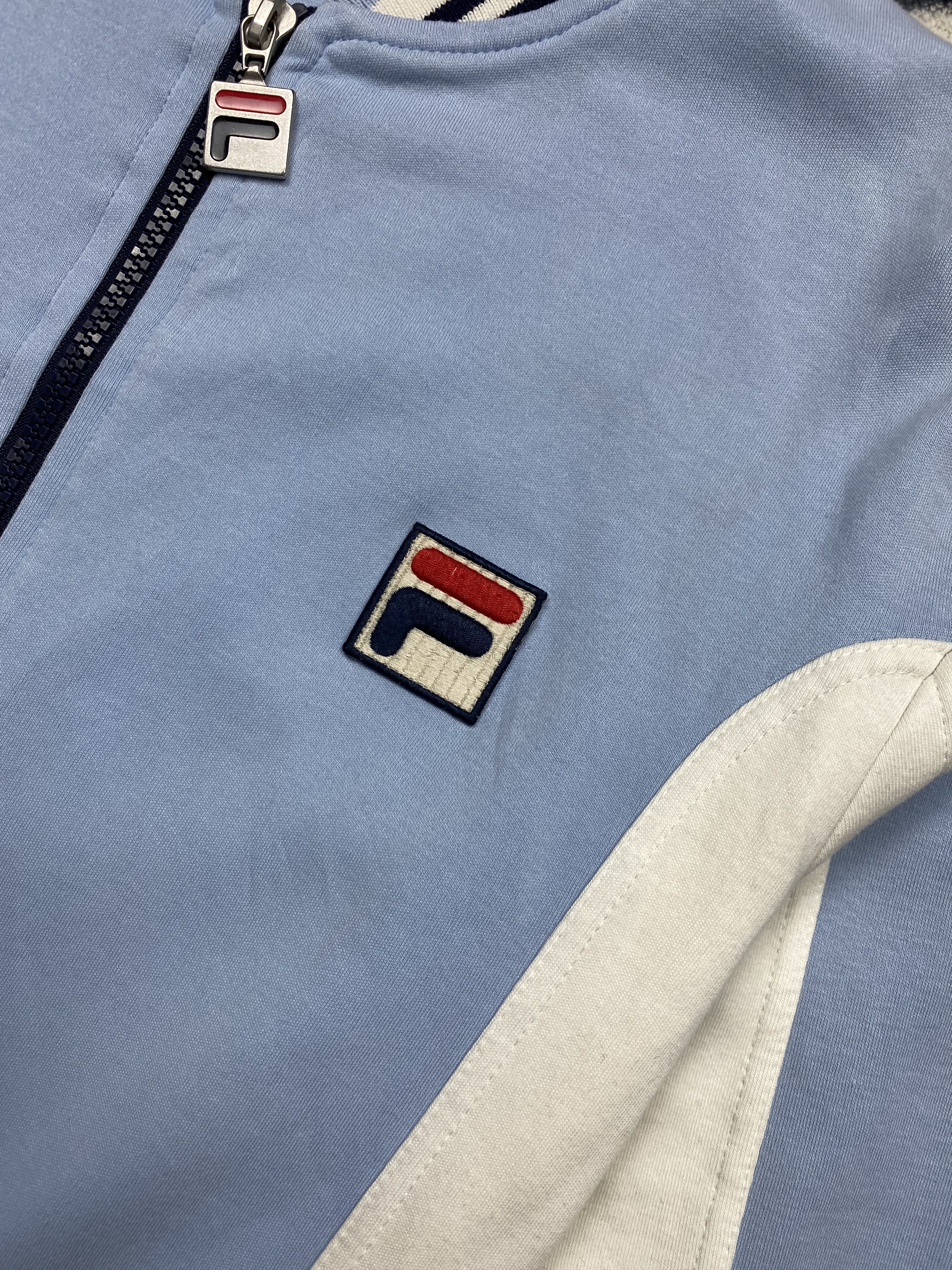 Fila Fila White Line Vintage Mens Track Top Bomber Jacket Y2K Size US M / EU 48-50 / 2 - 3 Thumbnail