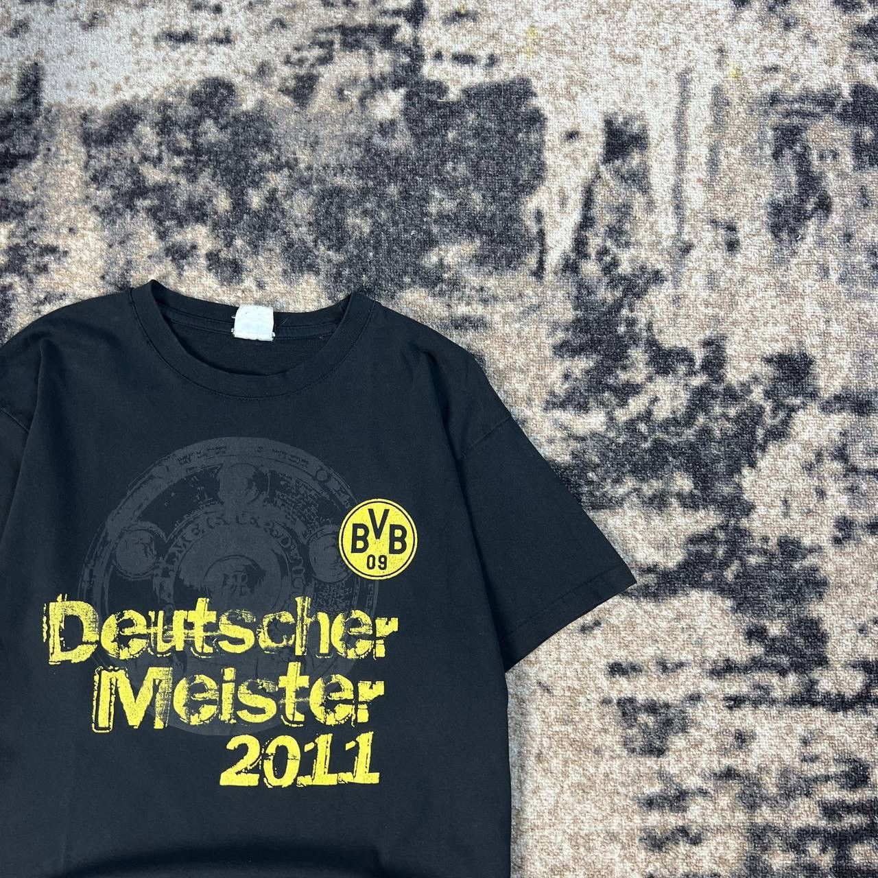 Vintage Borrusia Dortmund Vintage Big Logo Soccer T-Shirt Size US M / EU 48-50 / 2 - 2 Thumbnail