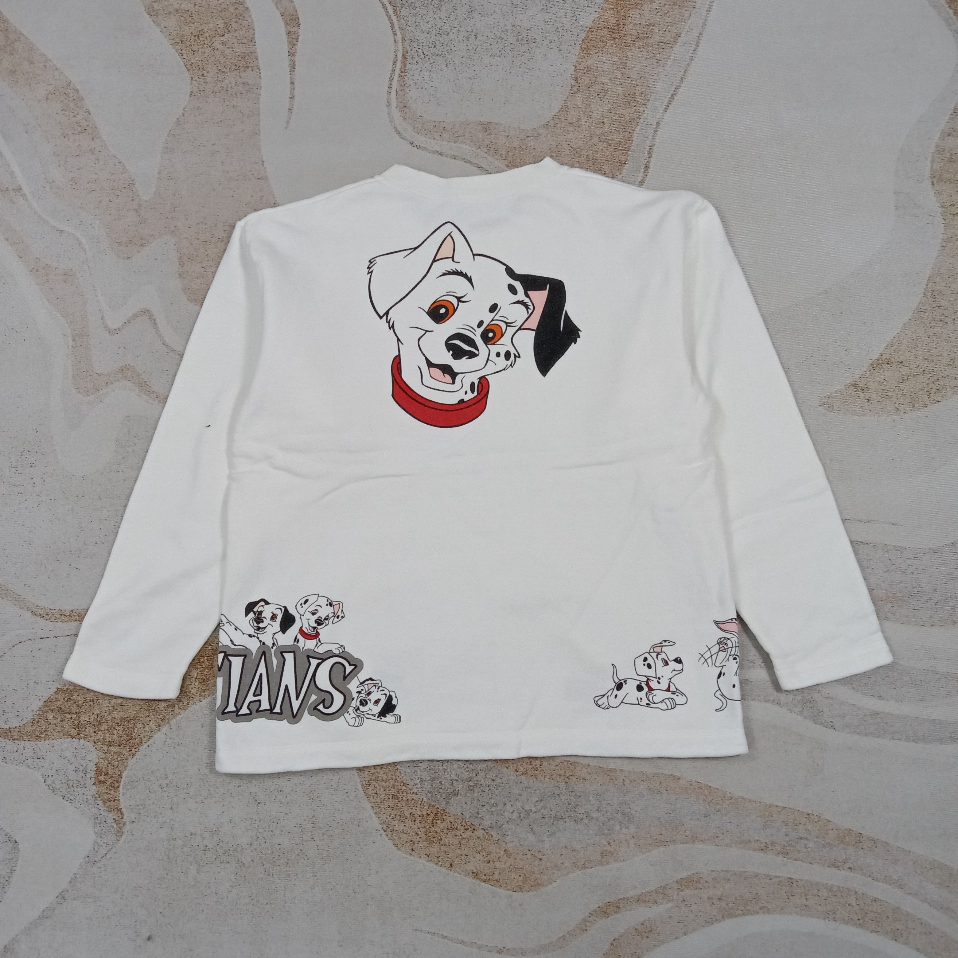 Disney 90's 101 Dalmatians Tokyo Disney Sweatshirt C283N26 Size US M / EU 48-50 / 2 - 4 Thumbnail