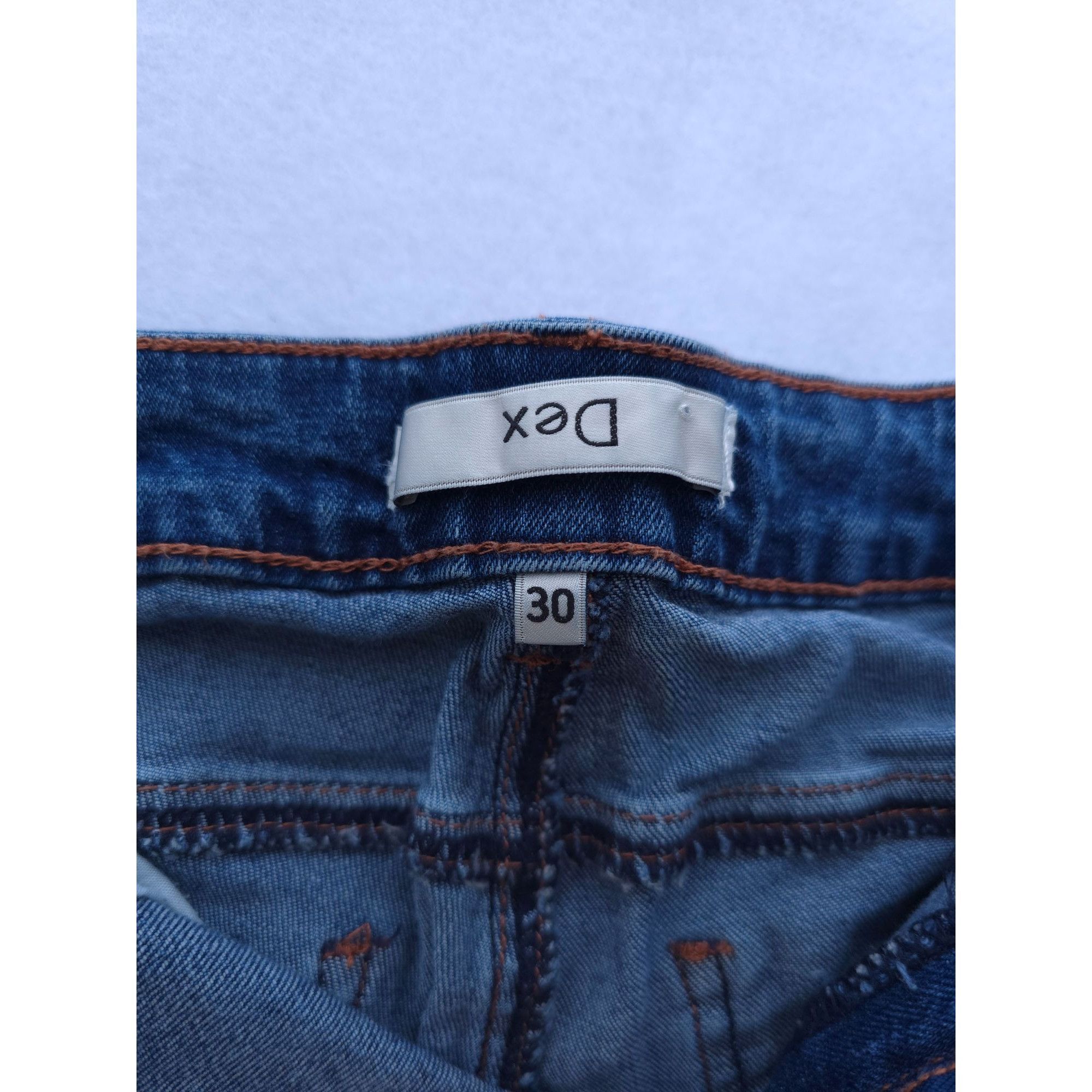 Other Dex Womens Distressed Denim Jeans Size 30 Size 30" / US 8 / IT 44 - 2 Thumbnail