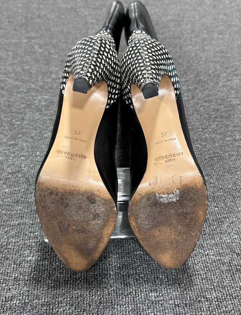 Givenchy Givenchy Rare Leather High Heel Boots Size US 6.5 / IT 36.5 - 5 Thumbnail