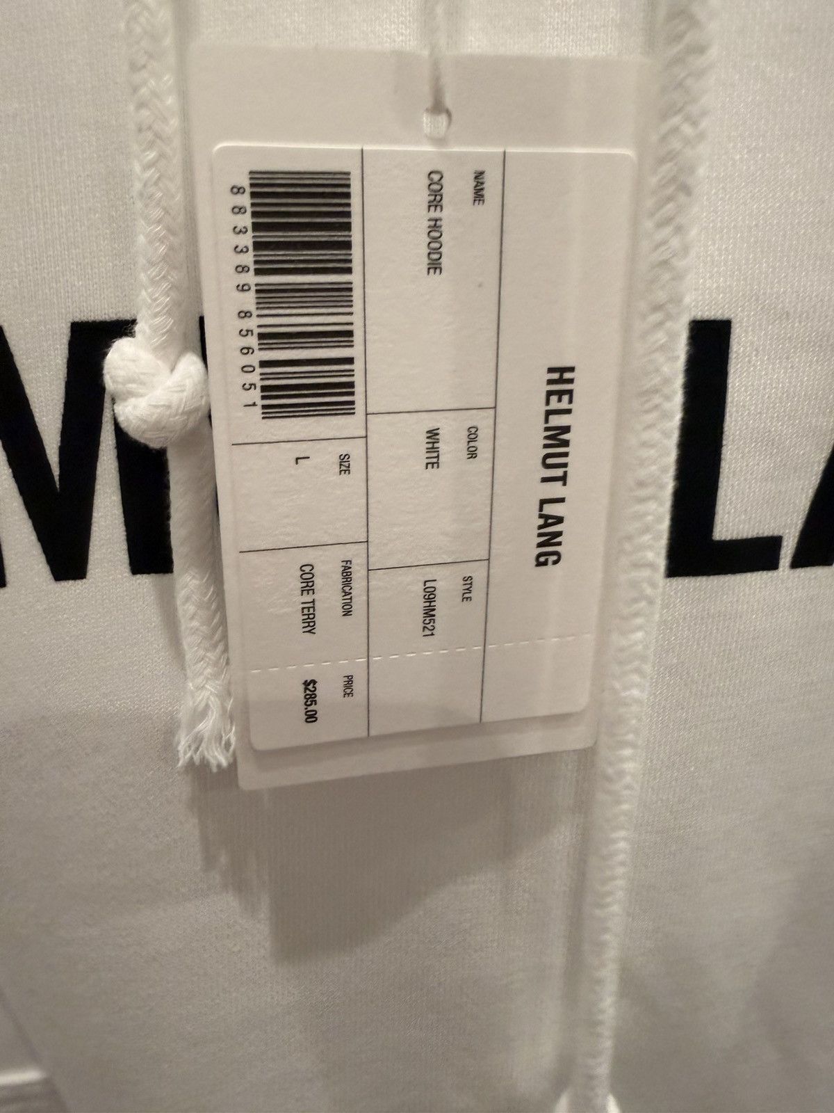 Helmut Lang Helmut Lang White Sweater Size US M / EU 48-50 / 2 - 2 Thumbnail