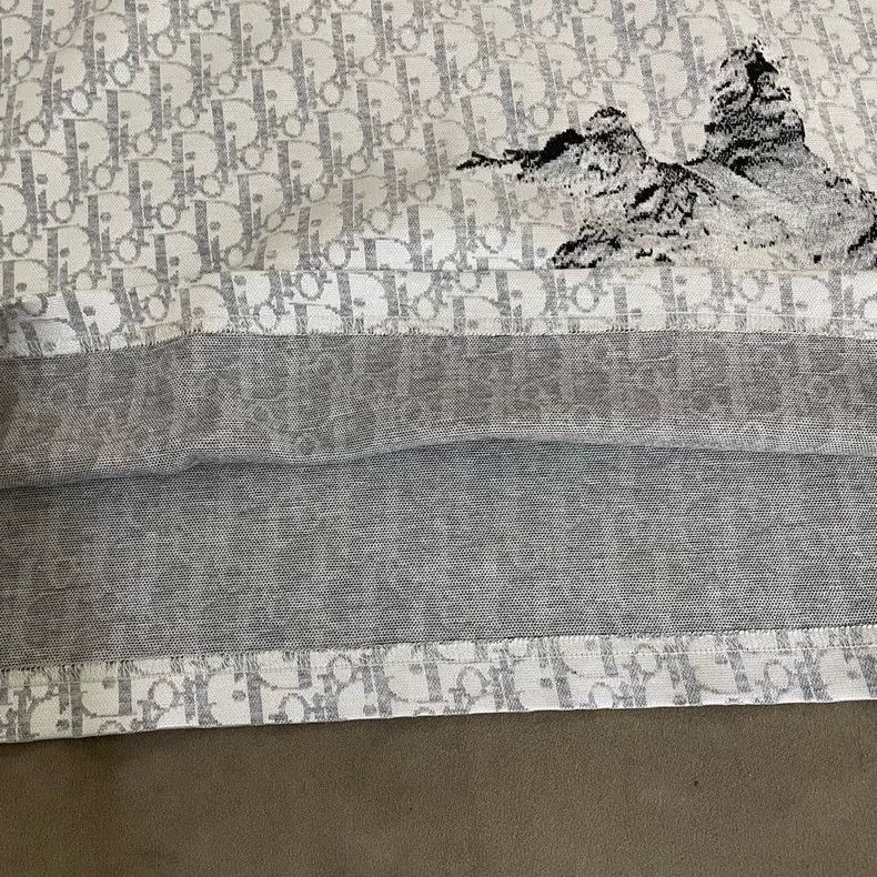 Dior Dior Gray full-printed empty mountain base short sleeves Size US S / EU 44-46 / 1 - 3 Thumbnail