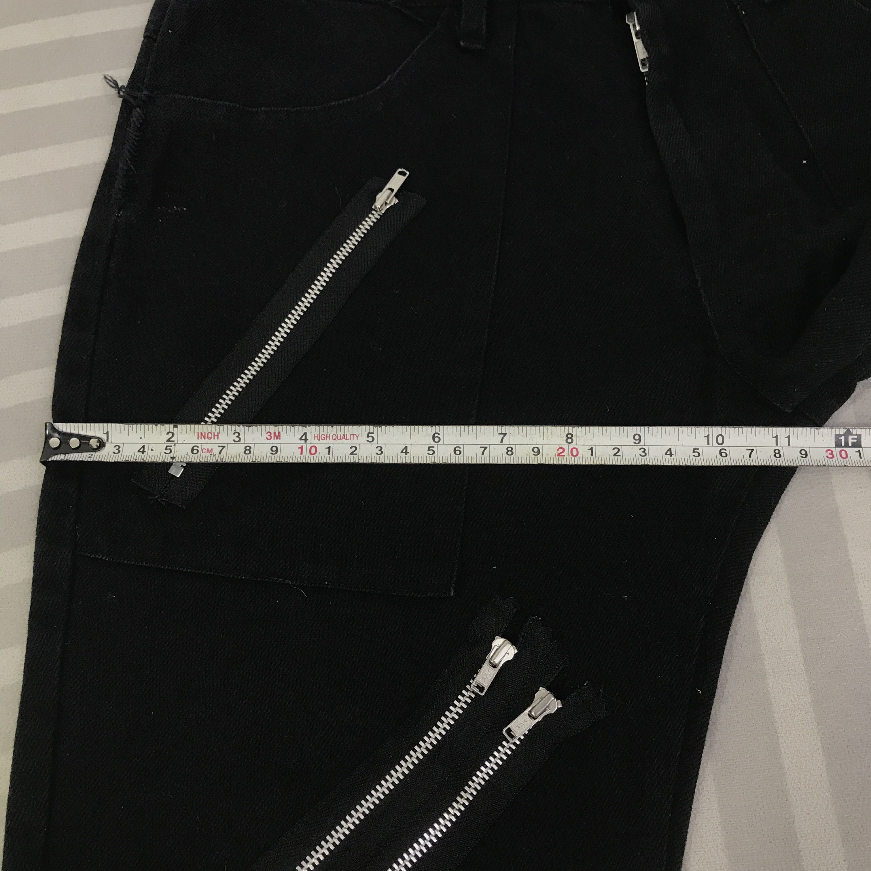 Japanese Brand Punk For Your Unholy Life 666 bondage Jeans Pants K130B15 Size US 32 / EU 48 - 9 Thumbnail