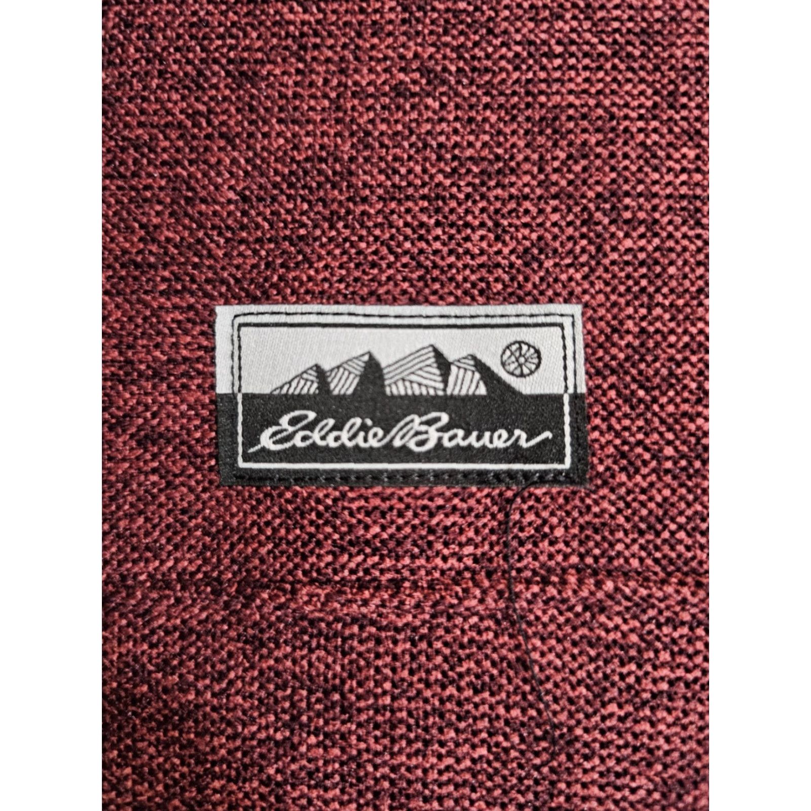 Eddie Bauer VINTAGE Eddie Bauer Classic Radiator Fleece Burgundy Pullover Fleece 1/4 Snap Mens M Burgandy Classic Pullover Sweater Mens Medium" Size US M / EU 48-50 / 2 - 5 Thumbnail