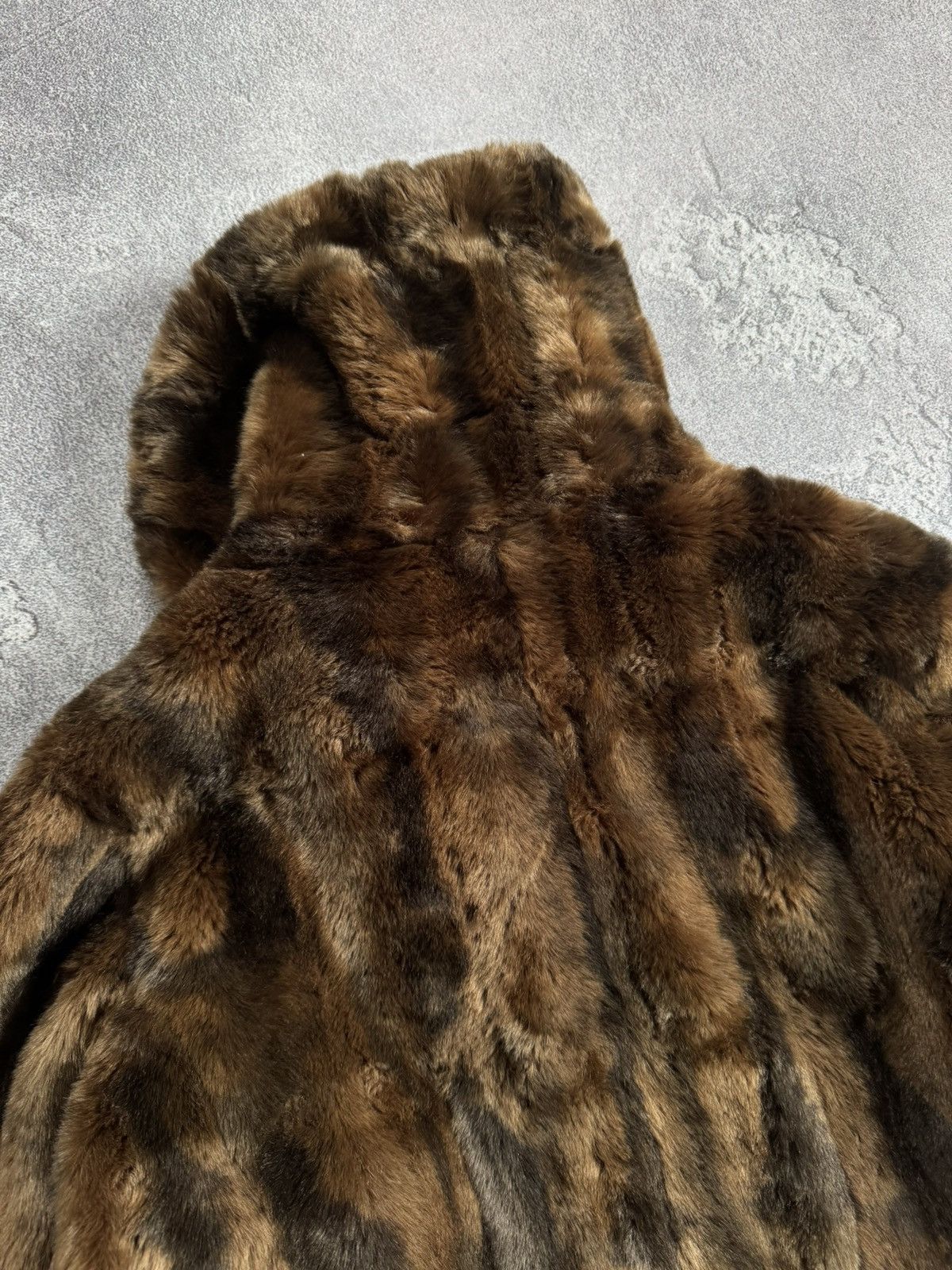 Hysteric Glamour CIBYLL 38/M retro vintage faux fur coat jacket Y2K L.G.B. Size M / US 6-8 / IT 42-44 - 19 Thumbnail