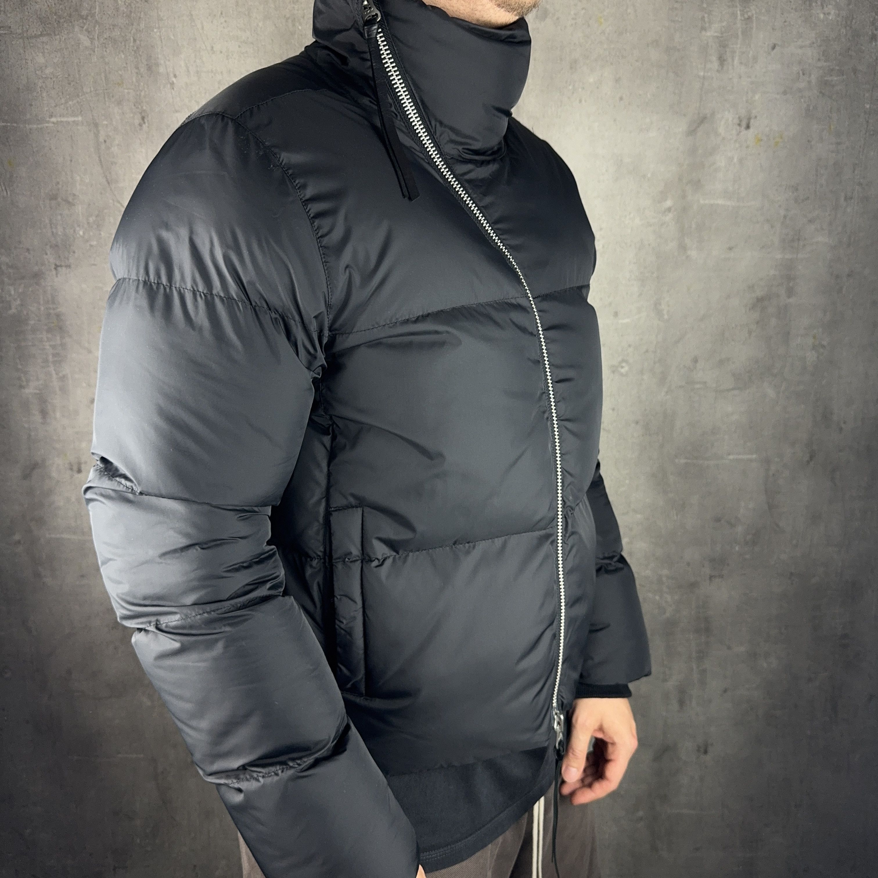 Thom Krom THOM KROM Asymmetrical Zip Quilted Puffer Jacket Size US L / EU 52-54 / 3 - 4 Thumbnail