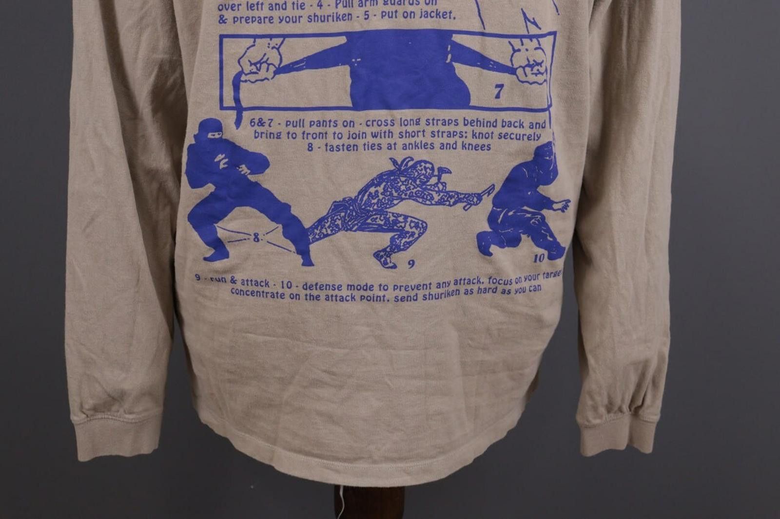 Edwin Edwin Brown Crew Neck Ninja Sweatshirt Sweater Size L Size US L / EU 52-54 / 3 - 11 Thumbnail