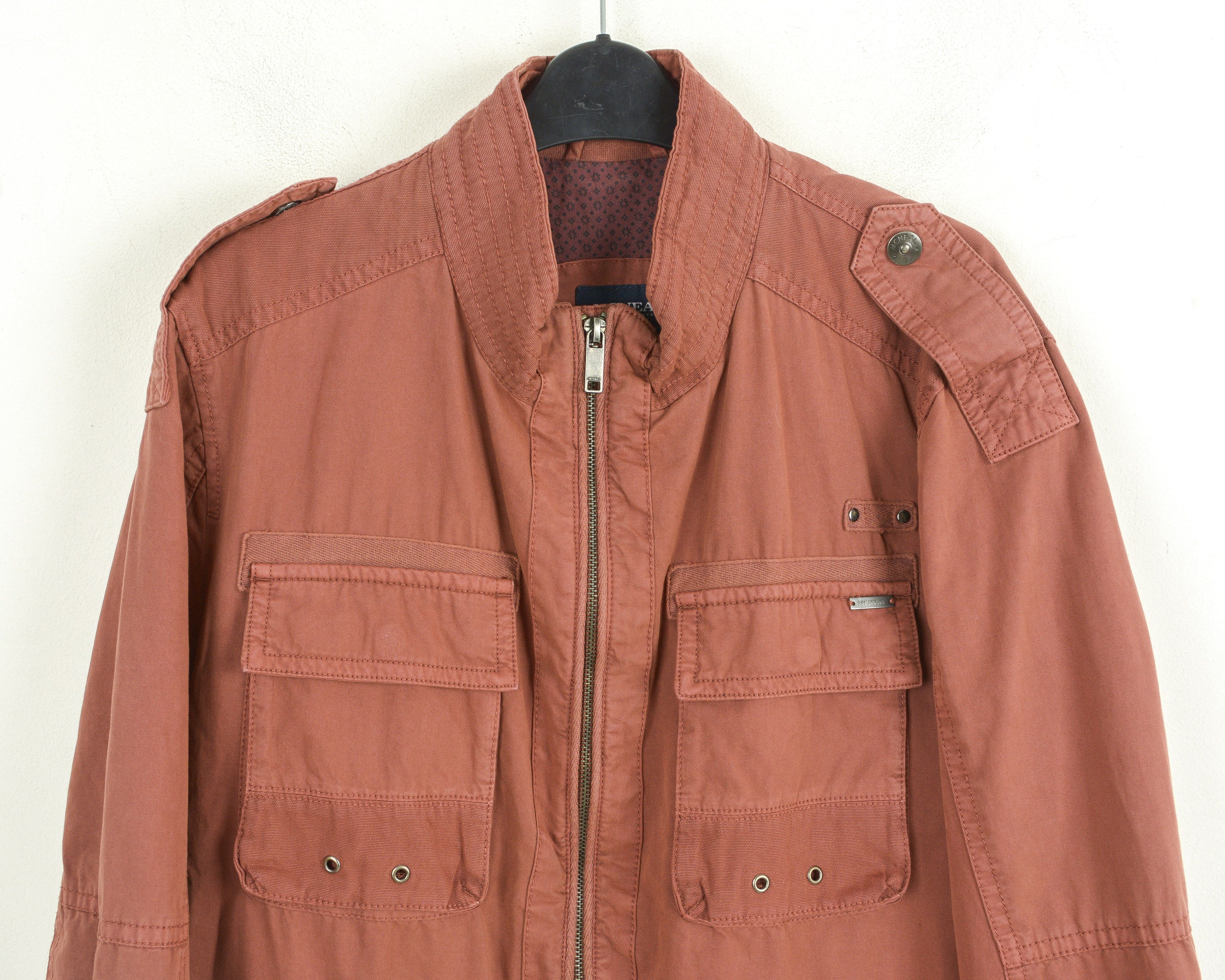 Designer MCNEAL Bomber L Jacket 100% Cotton Field Coat Army Combat Size US L / EU 52-54 / 3 - 2 Thumbnail