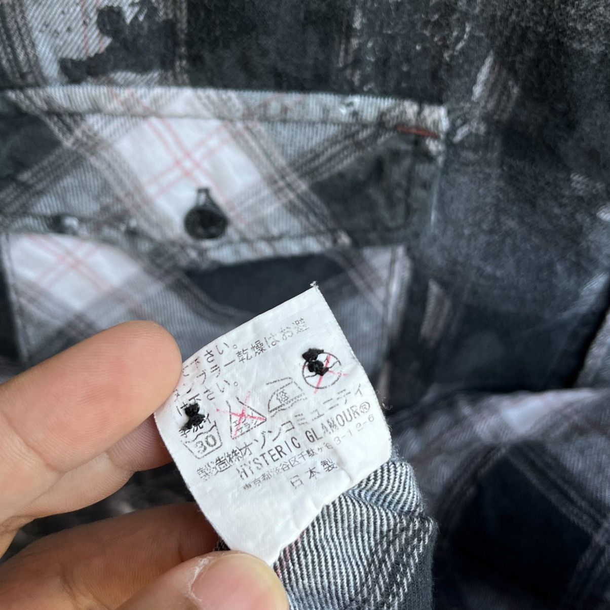 Hysteric Glamour HYSTERIC GLAMOUR flannel plaid shirt Size US M / EU 48-50 / 2 - 6 Thumbnail