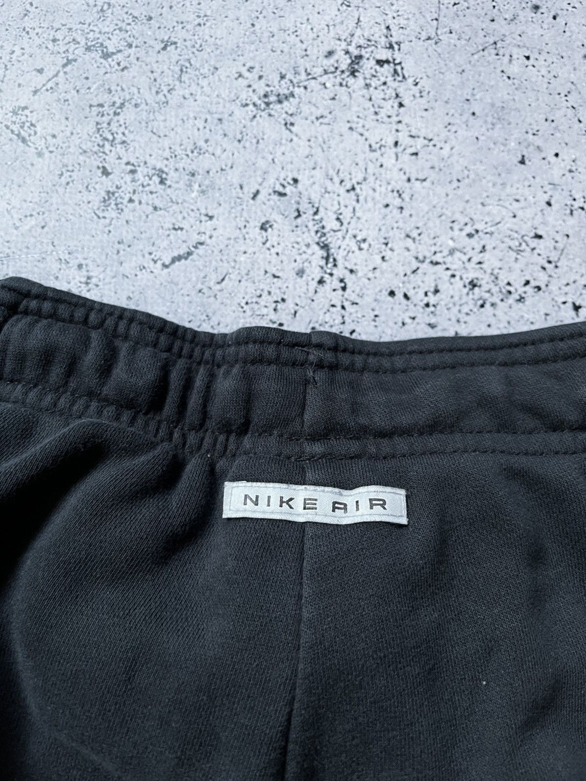 Nike × Vintage Vintage Nike Drill Sweatpants Mini Logo Black Joggers Y2K Size US 30 / EU 46 - 9 Thumbnail