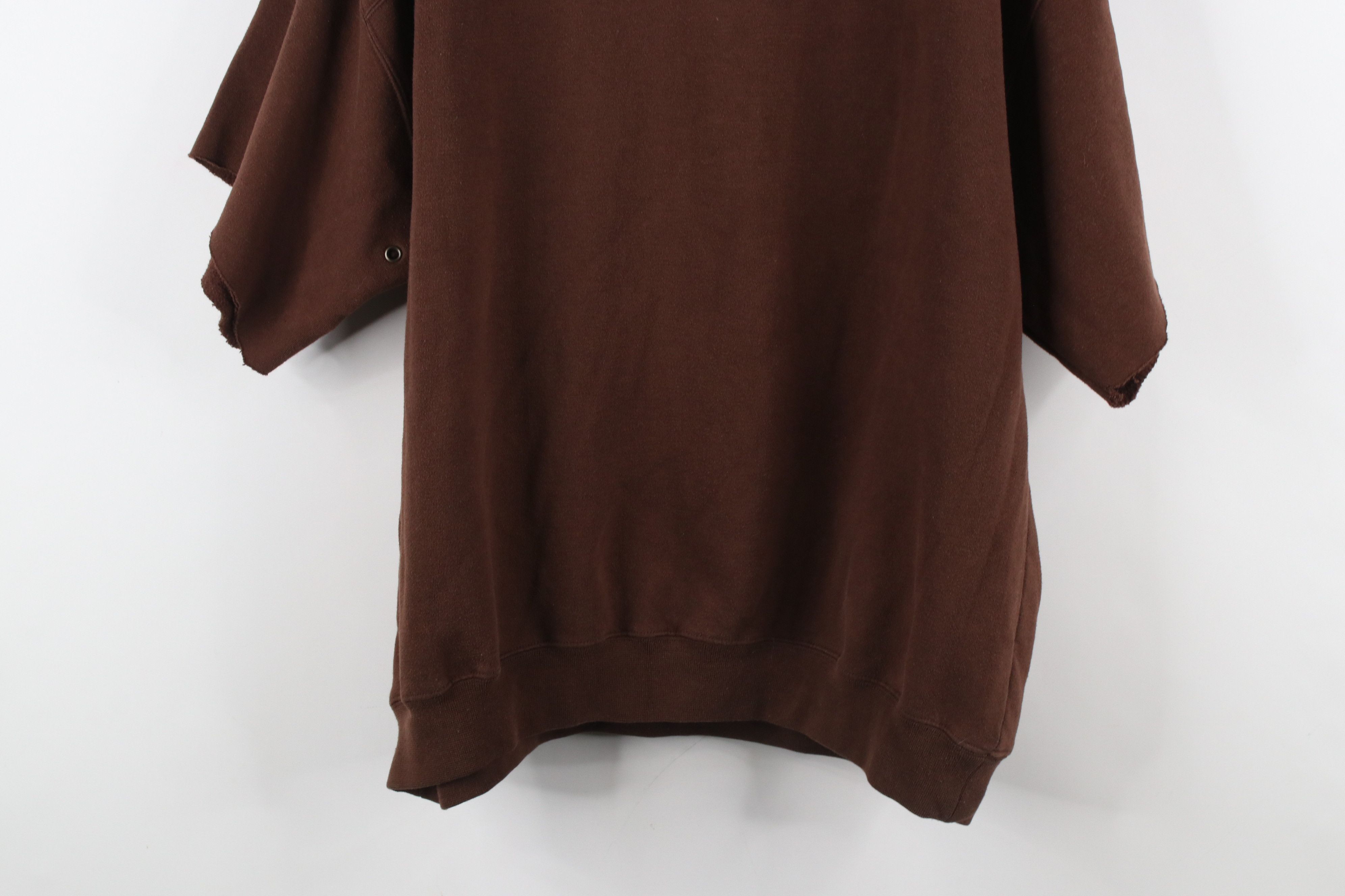 Vintage Vintage 90s Cleveland Cut Off Short Sleeve Sweatshirt Size US XL / EU 56 / 4 - 13 Thumbnail