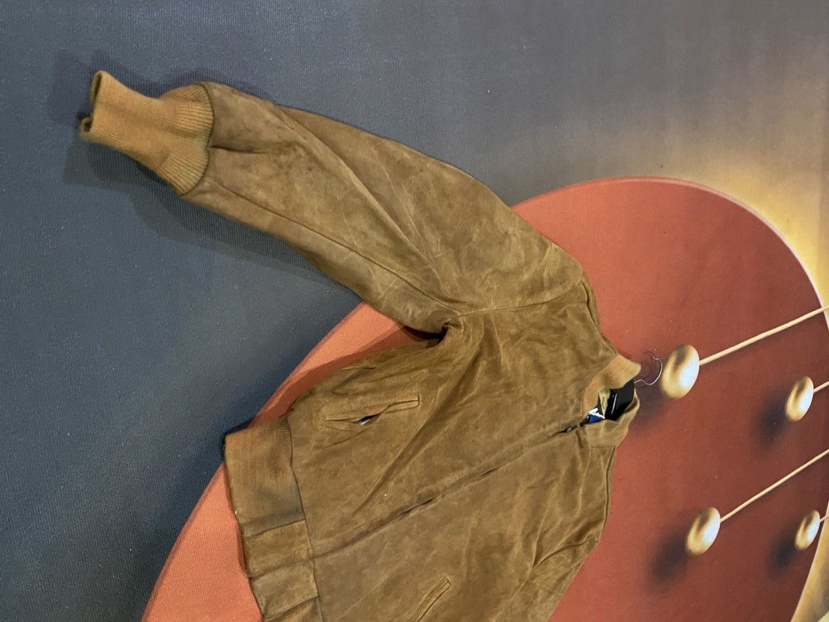 Schott Vintage Schott NYC Brown Suede Bomber Jacket – Made in USA Size US S / EU 44-46 / 1 - 5 Thumbnail