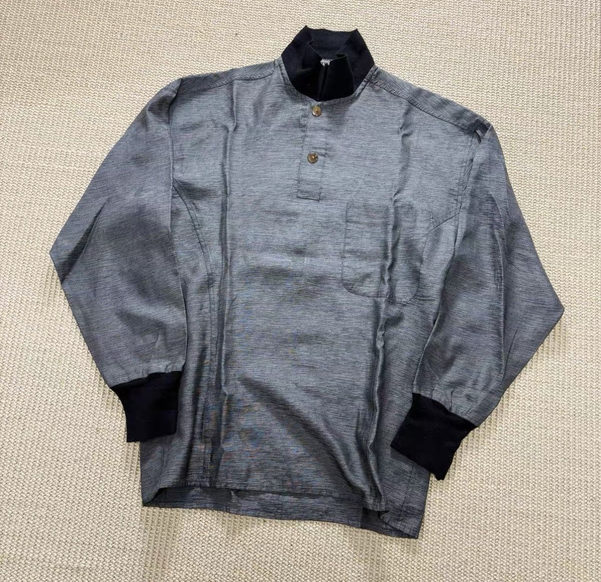 Jean Paul Gaultier Jean Paul Gaultier Polo Ribbed Long Sleeve J29 Size US M / EU 48-50 / 2 - 5 Thumbnail