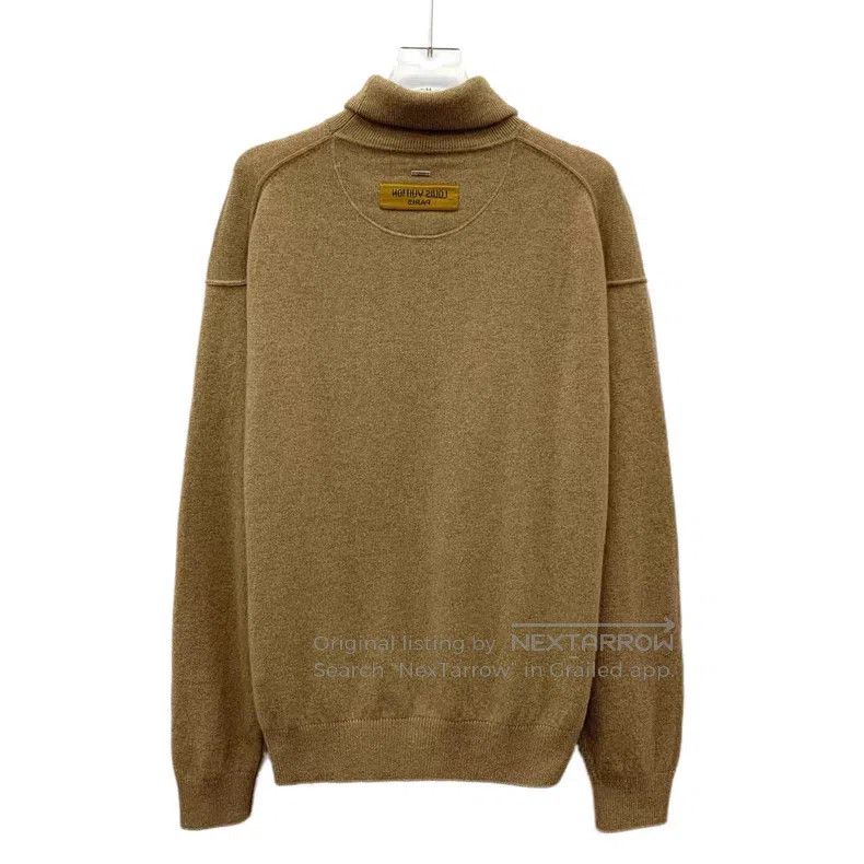Louis Vuitton Louis Vuitton Brown cashmere turtleneck long-sleeve sweate Size US S / EU 44-46 / 1 - 2 Thumbnail