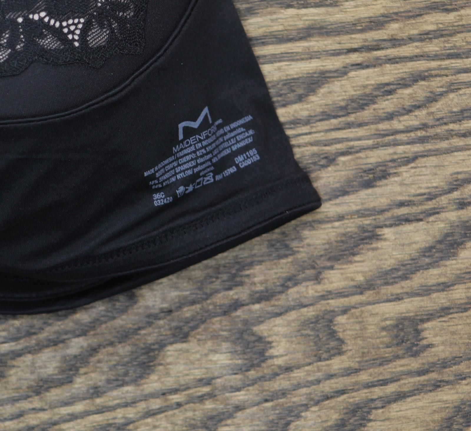 Other Nwt Maidenform Lift Straps 1195 Black / Evening Blush 36c Size ONE SIZE - 5 Thumbnail