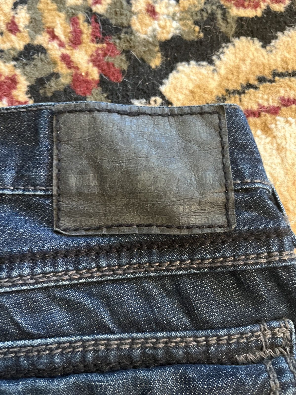 True Religion CRAZY Ricky Big QT Jeans Size US 34 / EU 50 - 3 Thumbnail