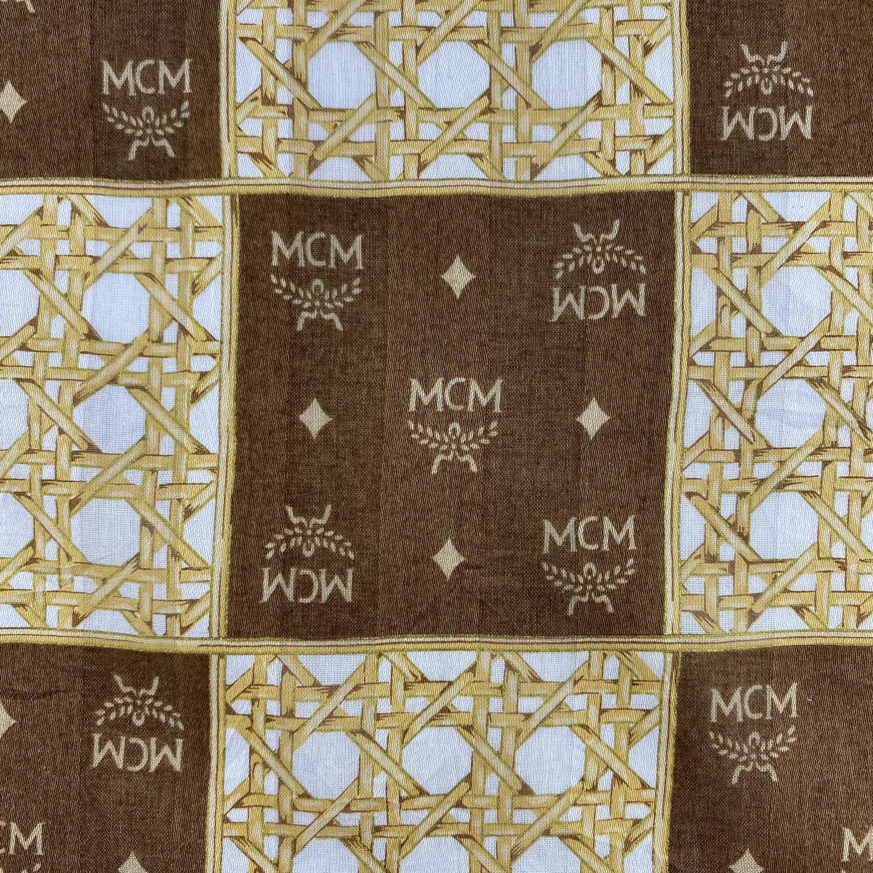 MCM × Vintage MCM Bandana/ Handkerchief / Neckerchief Size ONE SIZE - 4 Thumbnail