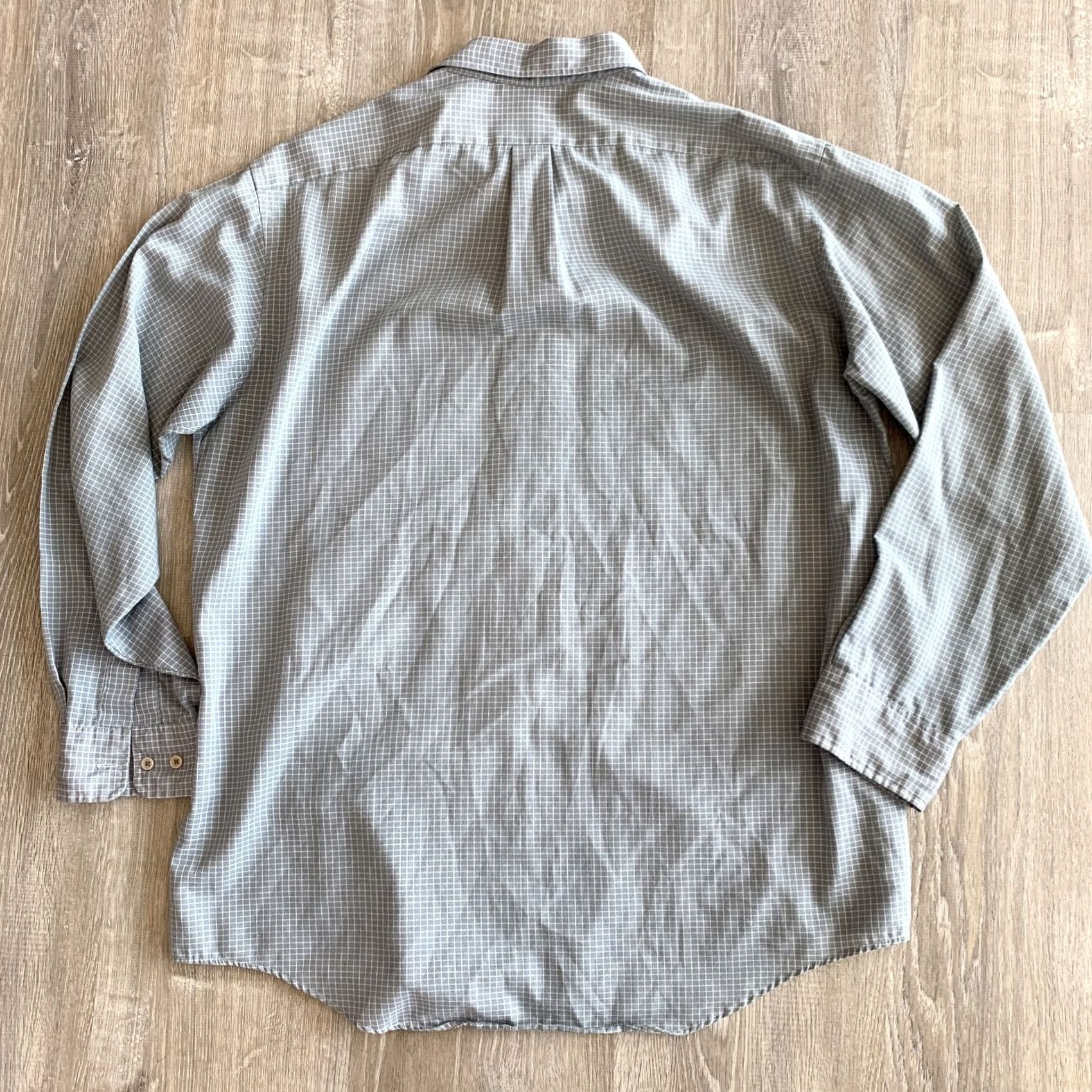McGregor VINTAGE McGregor Shirt Mens XL Plaid Button-Down Long Sleeve Gray Size US XL / EU 56 / 4 - 4 Thumbnail