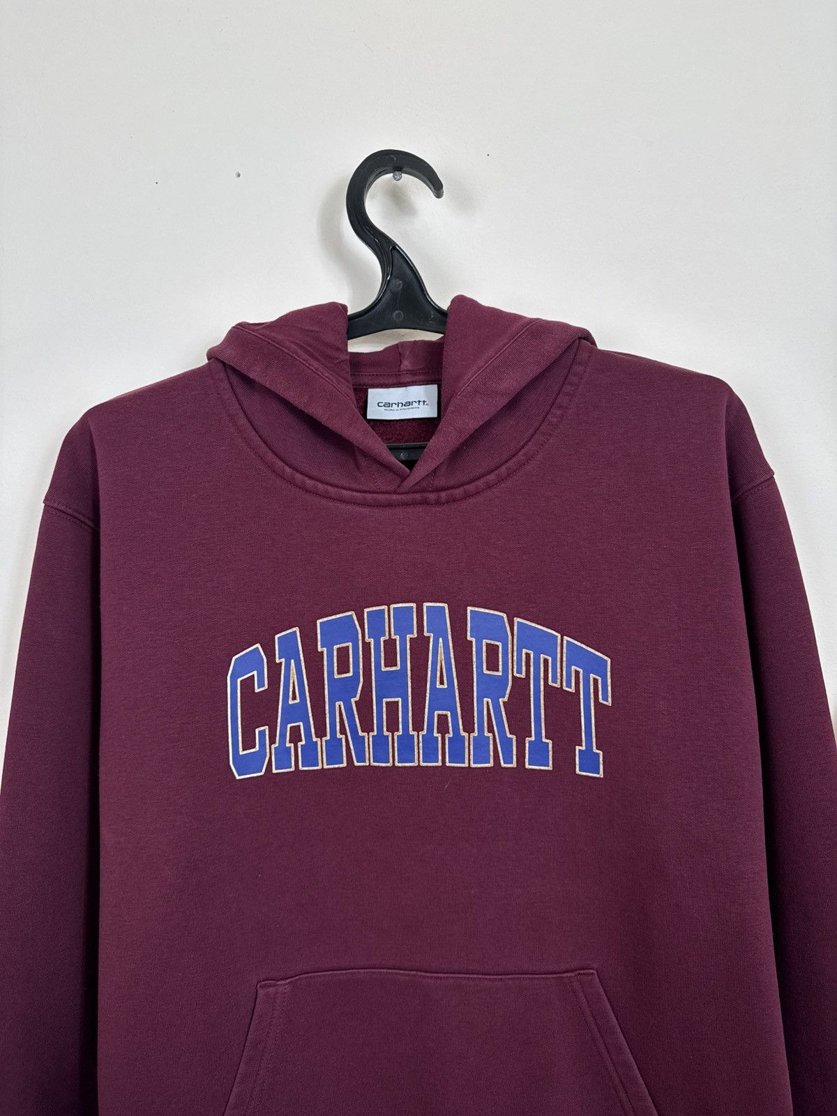 Carhartt Wip Carhartt WIP Hoodie Hooded Theory Sweat Burgundy Sz XL Size US XL / EU 56 / 4 - 9 Thumbnail