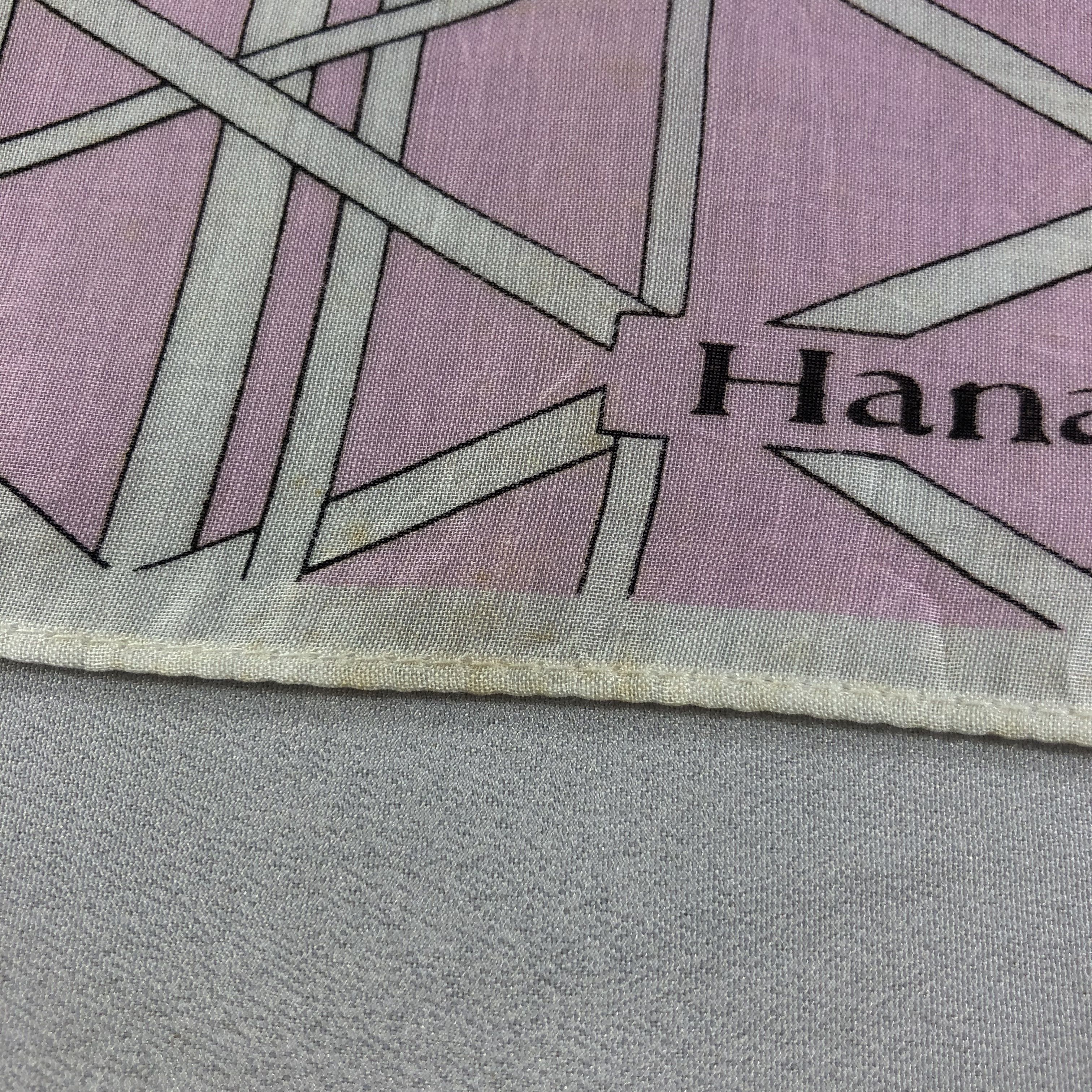 Hanae Mori Hanae Mori Handkerchief Neckerchief Bandana H1842 Size ONE SIZE - 6 Thumbnail