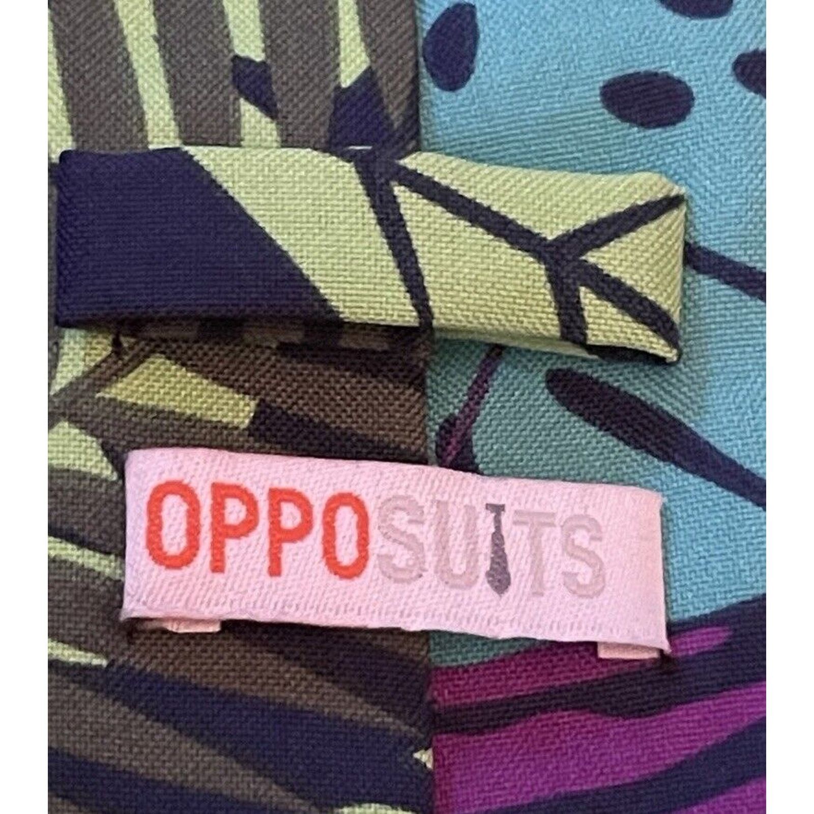 Other Opposuits Green Blue Purple Hand Made 100% Polyester Size ONE SIZE - 8 Thumbnail