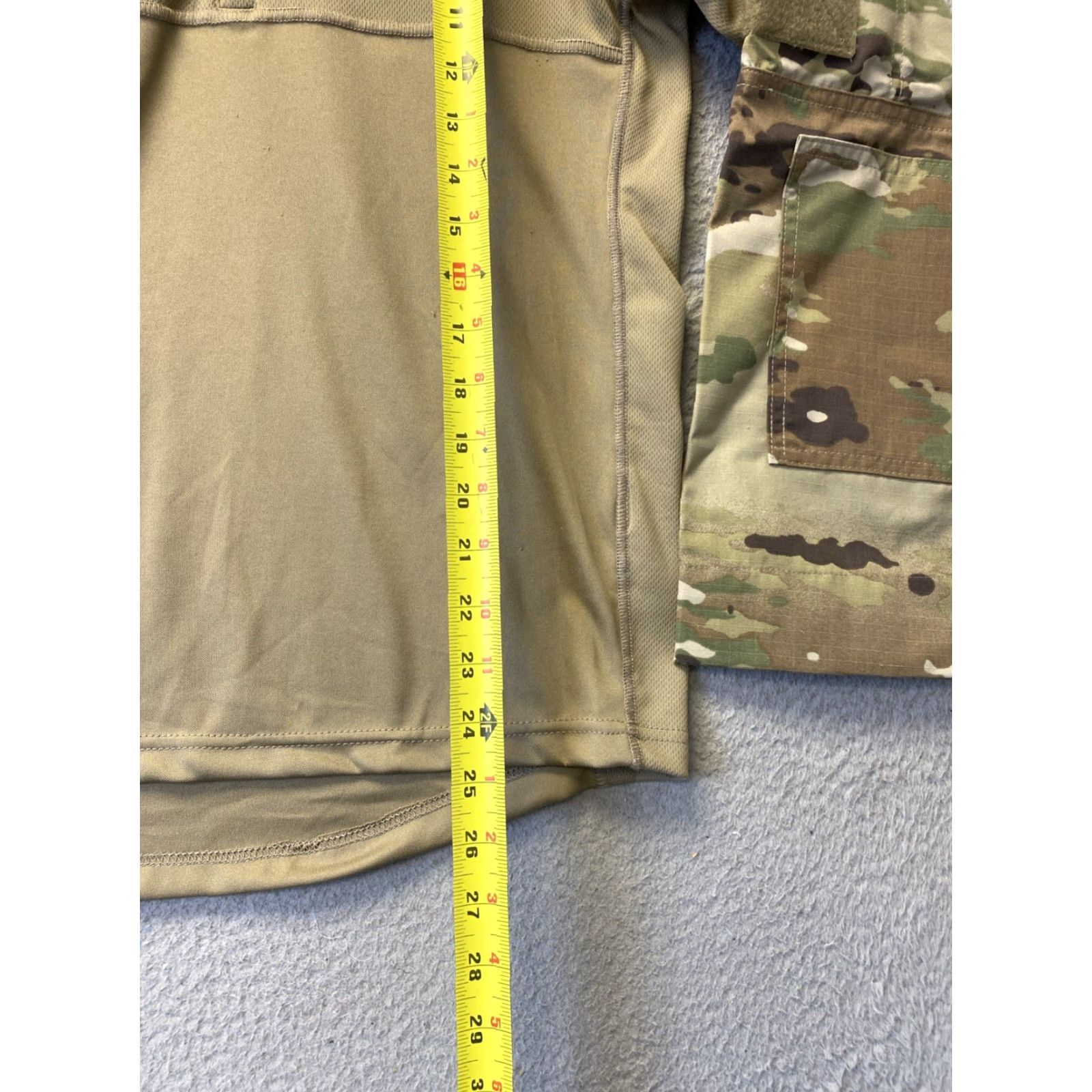Propper Propper Winter Weight Combat Shirt Sz S Regular Long Sleeve Button-Up OCP 6.5 oz Nylon Cotton Ripstop Pockets Men Size US S / EU 44-46 / 1 - 6 Thumbnail