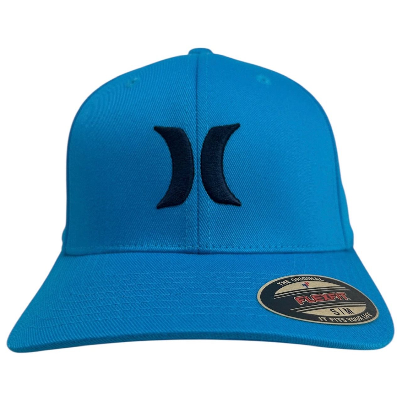 Hurley Hurley Men's One and Only Flexfit Hat Cap in S/M Blue Size ONE SIZE - 2 Thumbnail