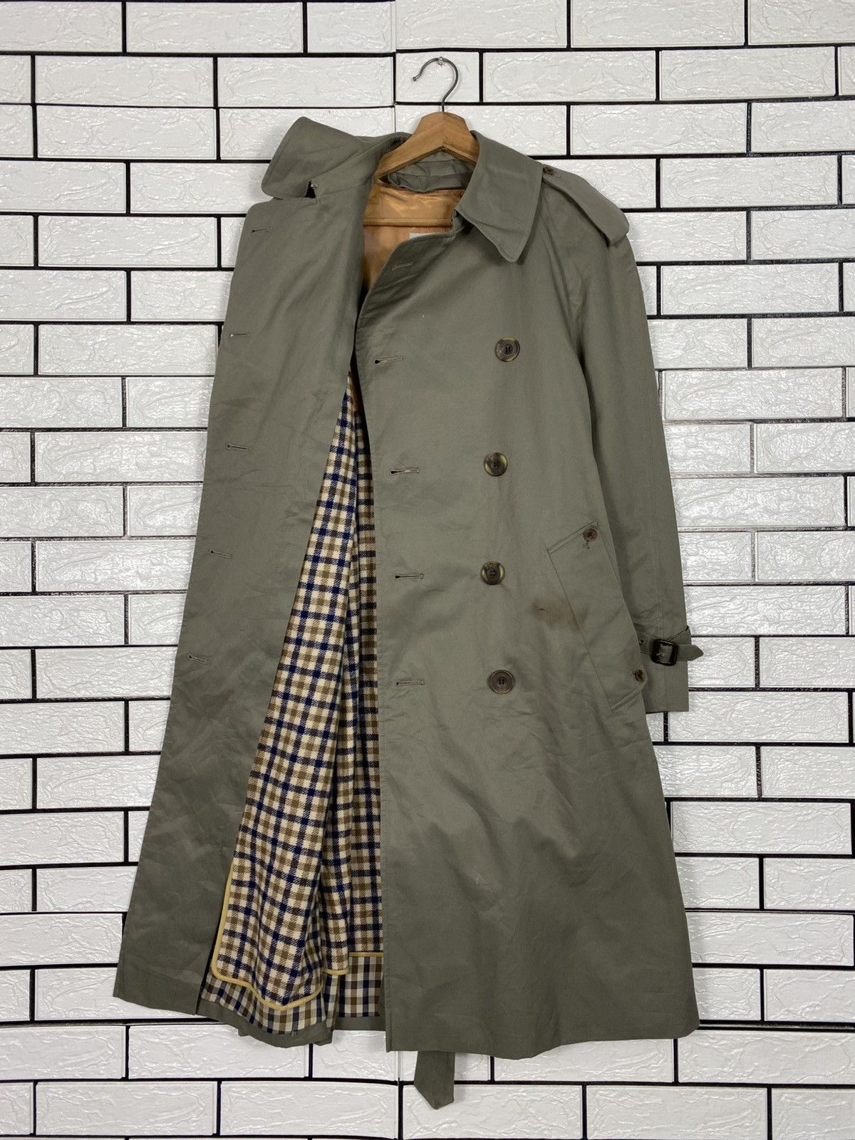 Aquascutum Vintage Trench Coat Long Aquascutum Made in England Nova Size US M / EU 48-50 / 2 - 13 Thumbnail