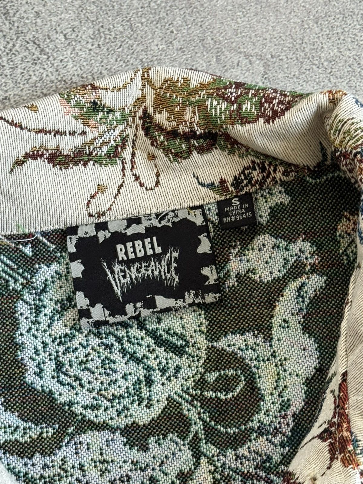 Jaded London Rebel Vengeance S/size all printed dragon 🐉 jacket overshirt Size US S / EU 44-46 / 1 - 4 Thumbnail