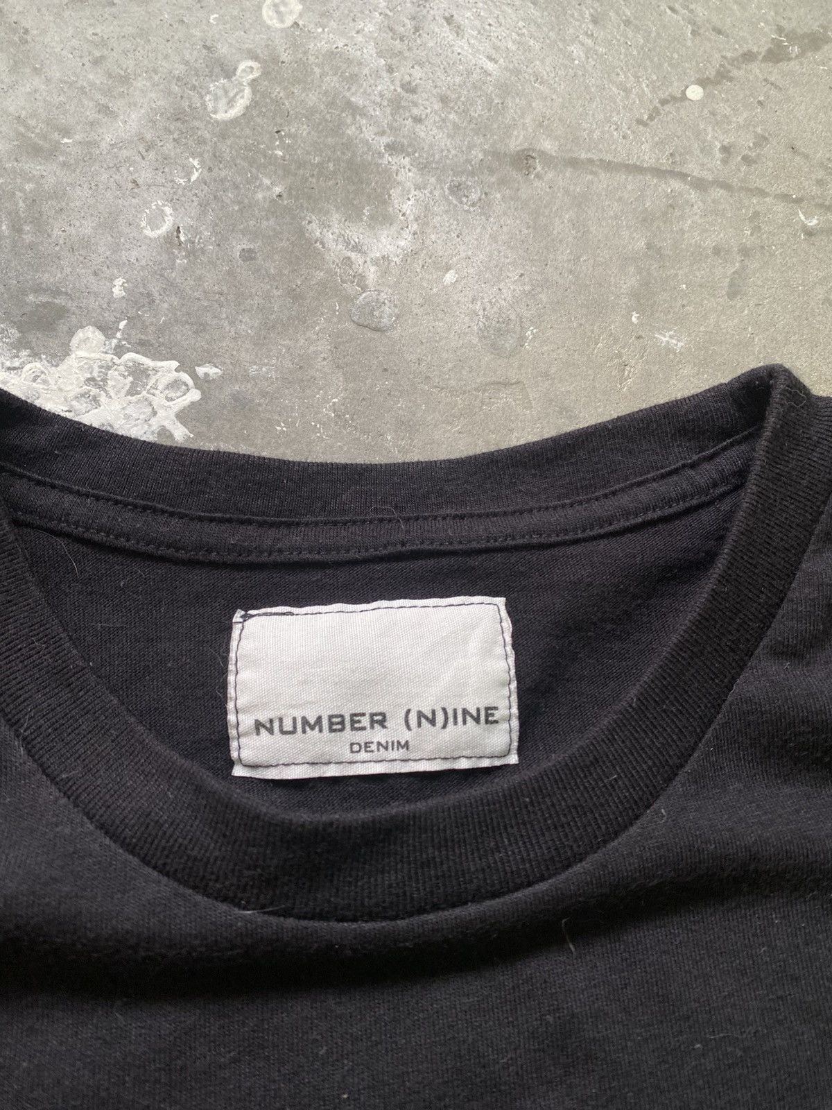 Number (N)ine Number Nine Denim Pocket Tee Shirt Size US M / EU 48-50 / 2 - 6 Thumbnail