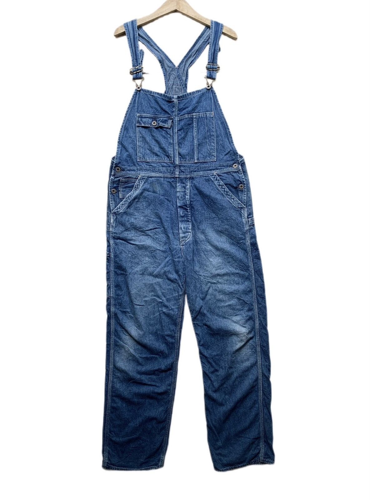 Orslow Japanese brand orslow denim overalls Size US 40 / EU 56 - 1 Thumbnail