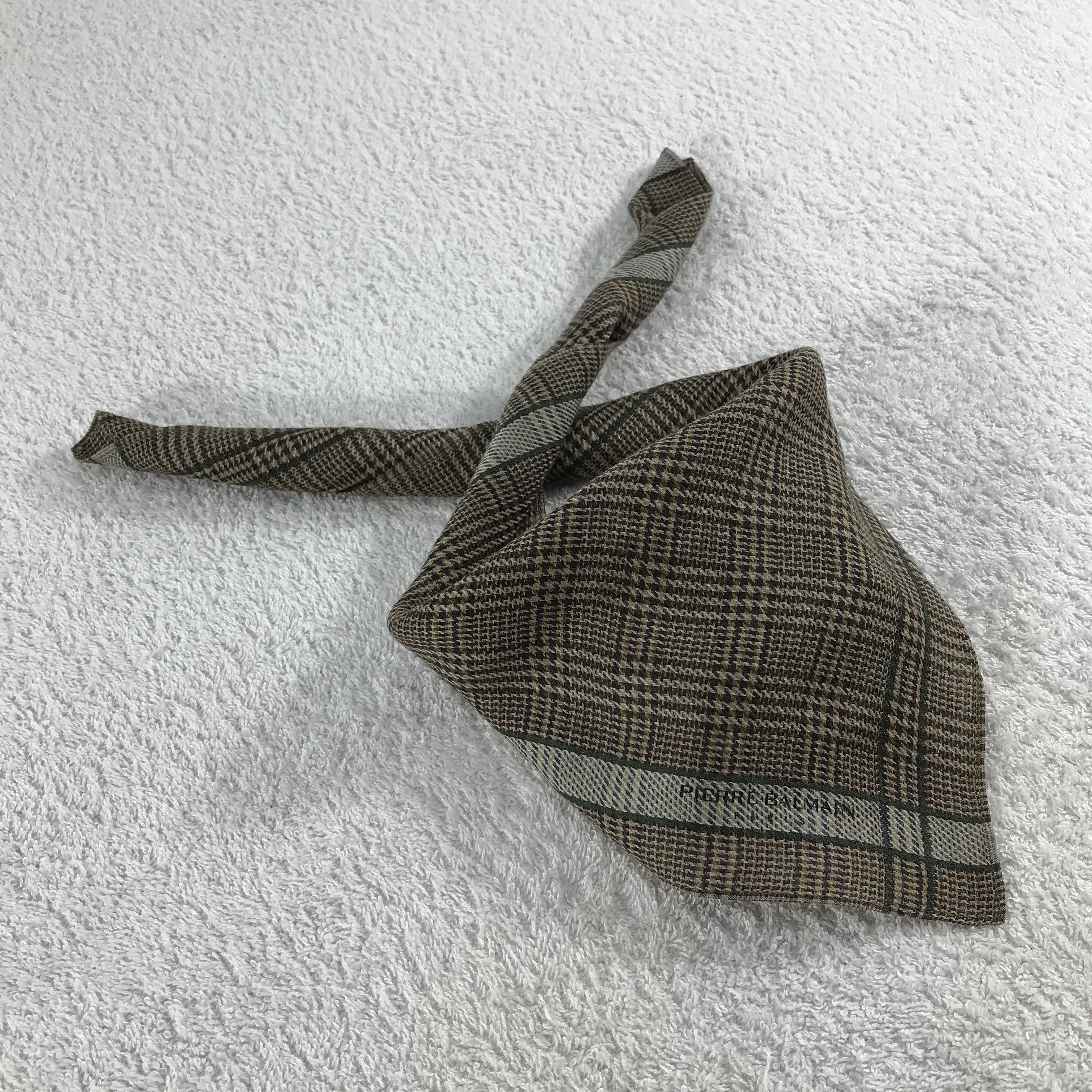 Pierre Balmain × Vintage Pierre Balmain Bandana / Handkerchief / Neckerchief - S346 Size ONE SIZE - 4 Thumbnail