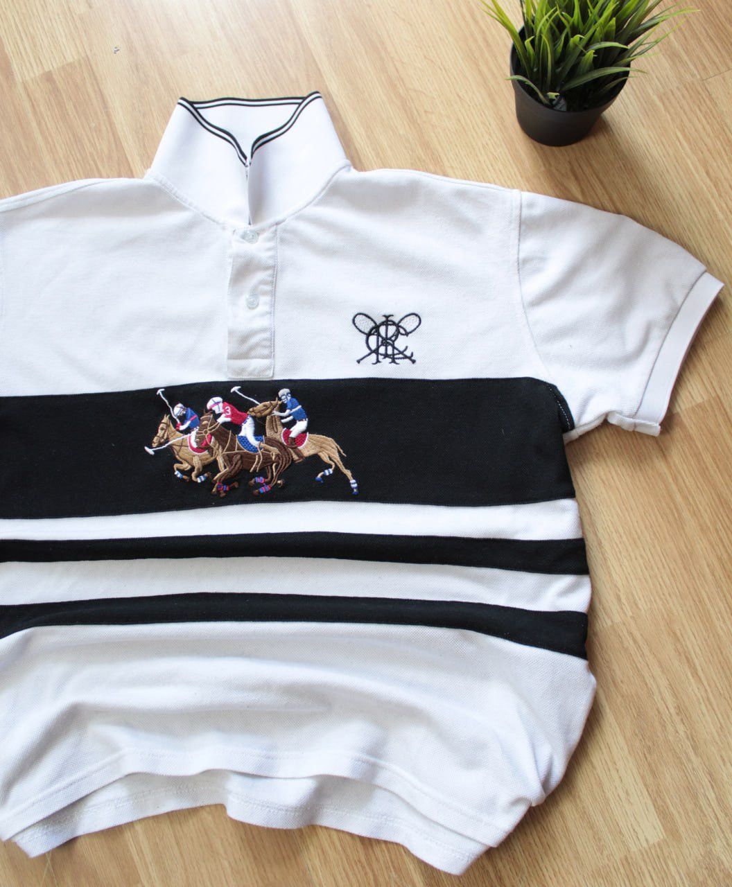 Polo Ralph Lauren 🔥 Vintage Ralph Lauren Chief Keef Style Oversized Polo Shirt Size US S / EU 44-46 / 1 - 1 Thumbnail