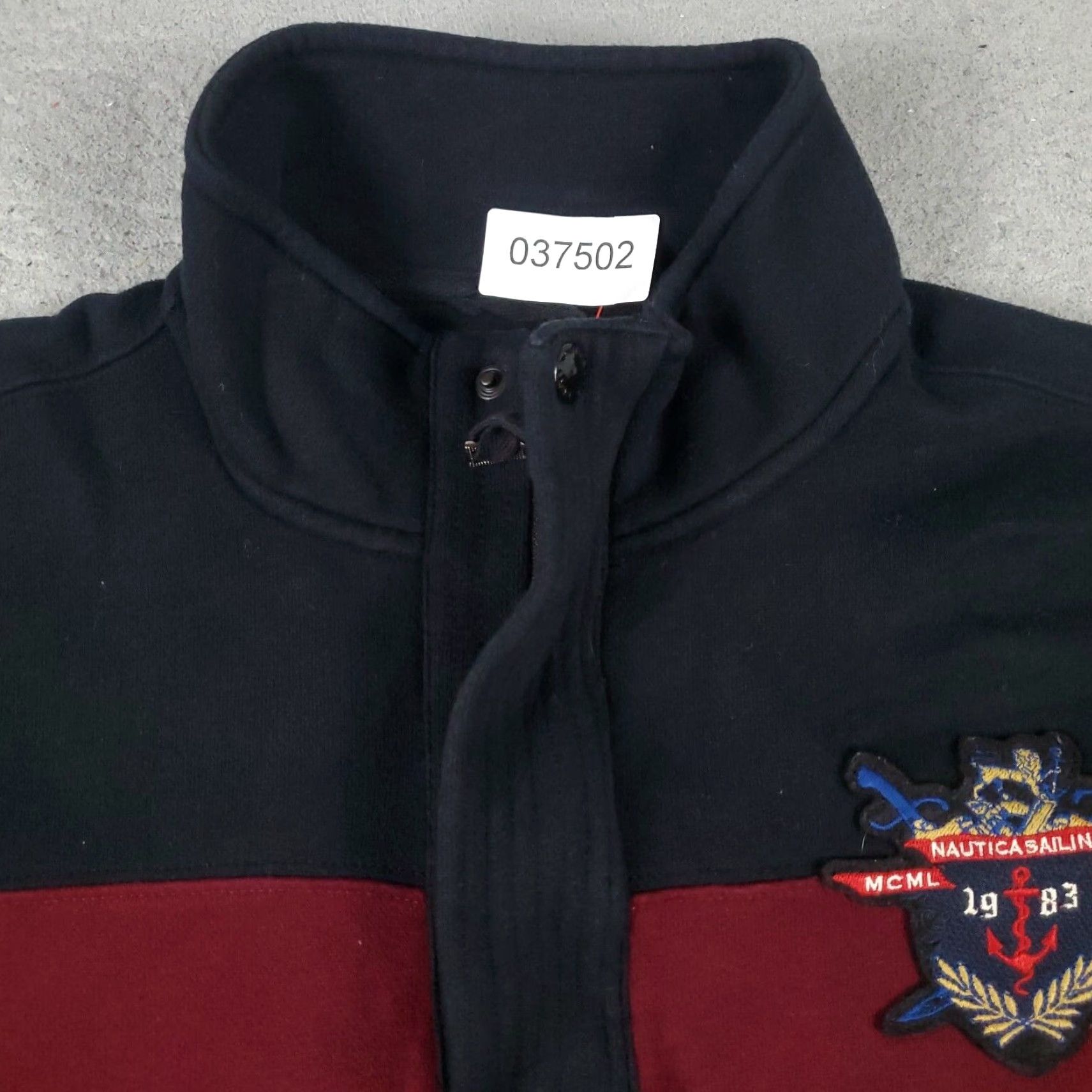 Nautica Nautica Mens Large Red Striped Sweater Size US L / EU 52-54 / 3 - 3 Thumbnail