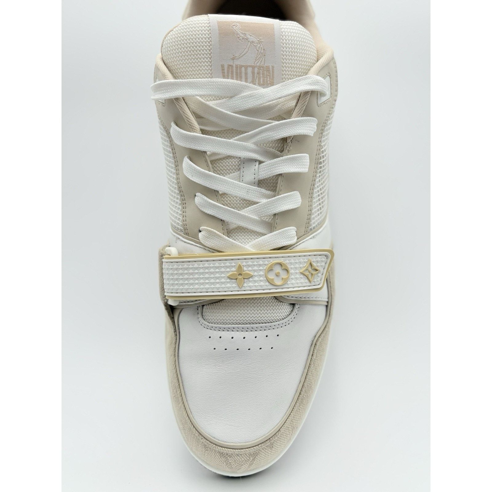 Louis Vuitton 13-13.5 Louis Vuitton Trainer Strap ' Beige ' | GREAT COND! Size US 13 / EU 46 - 11 Thumbnail