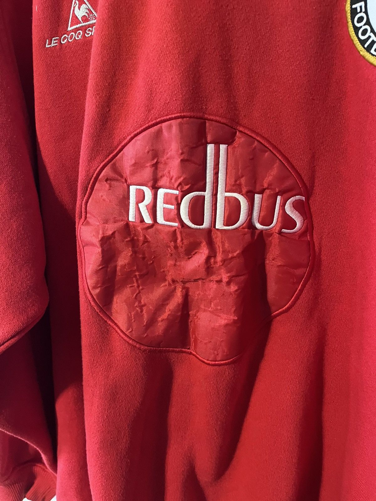 Le Coq Sportif le coq sportif red bus sweatshirt 2002 Size US XL / EU 56 / 4 - 6 Thumbnail