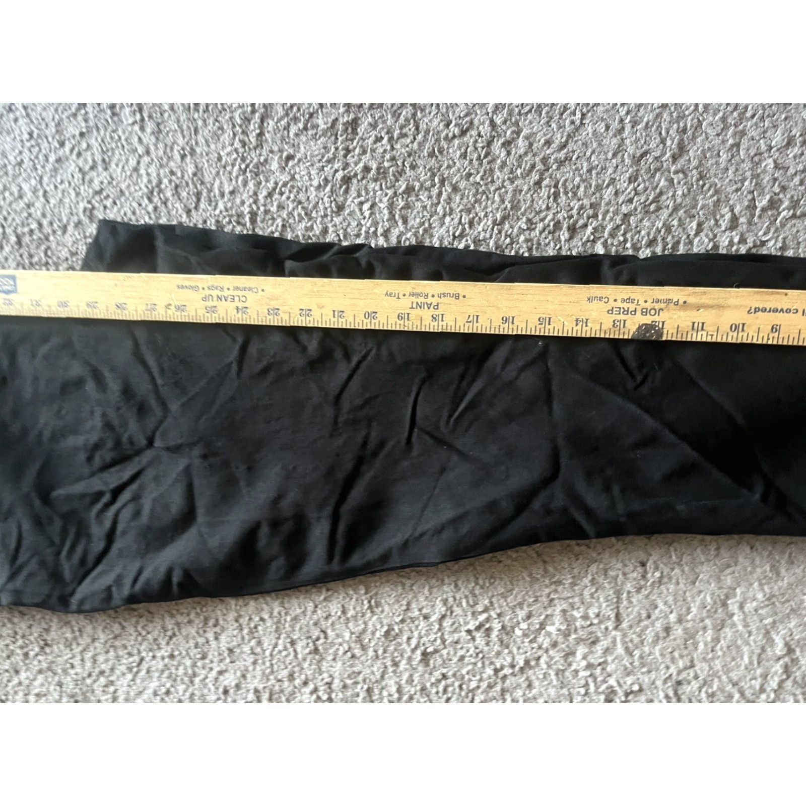 Banana Republic VINTAGE Banana Republic Jackson Dress Pants Woman's Regular 10 Black Knit Cotton Spandex 26in Inseam Flared 90s Designer Workwear Women Size 32" / US 10 / IT 46 - 6 Thumbnail