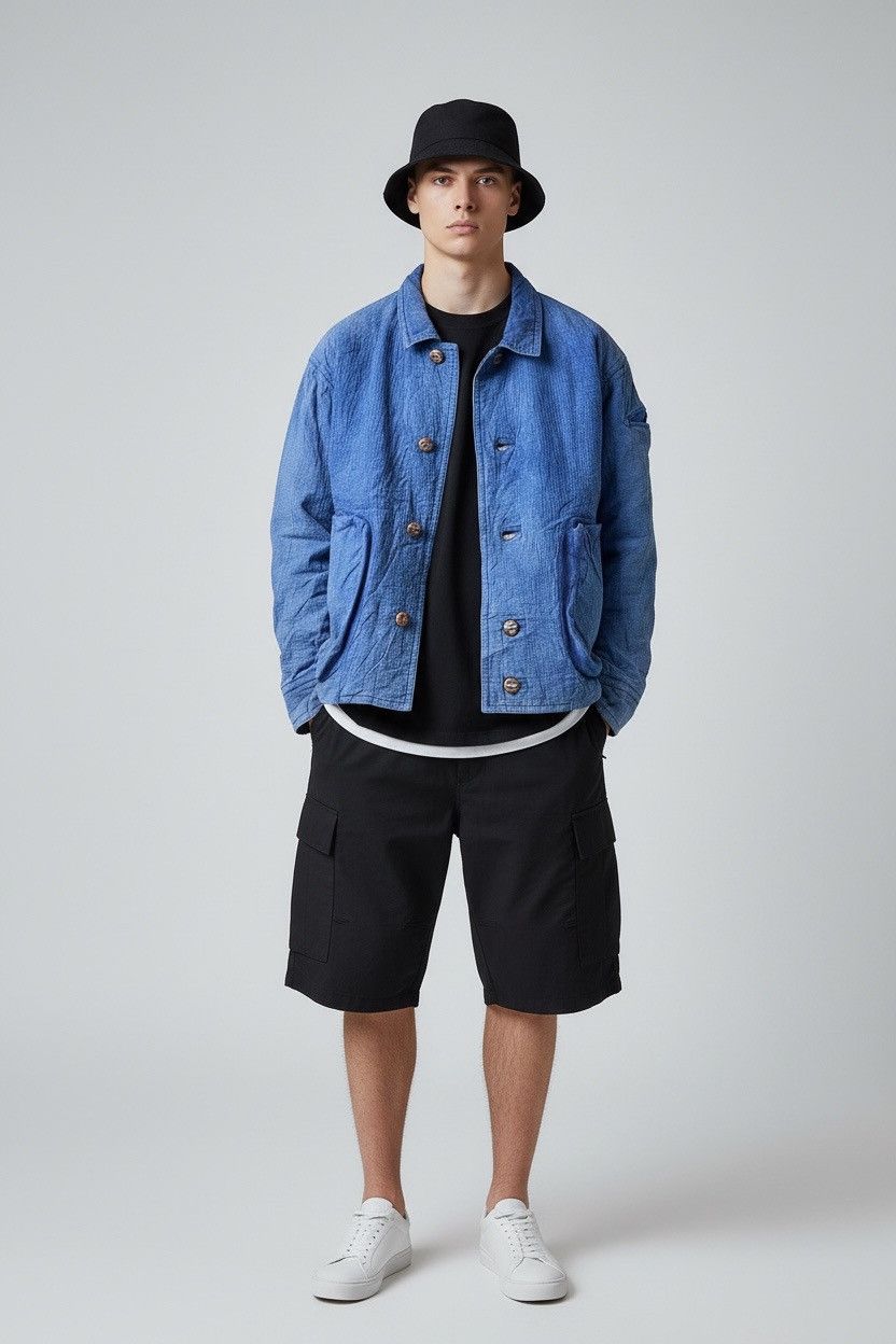 Issey Miyake Vintage Issey Miyake Men’s Jacket with Double Pocket (184) Size US M / EU 48-50 / 2 - 1 Thumbnail