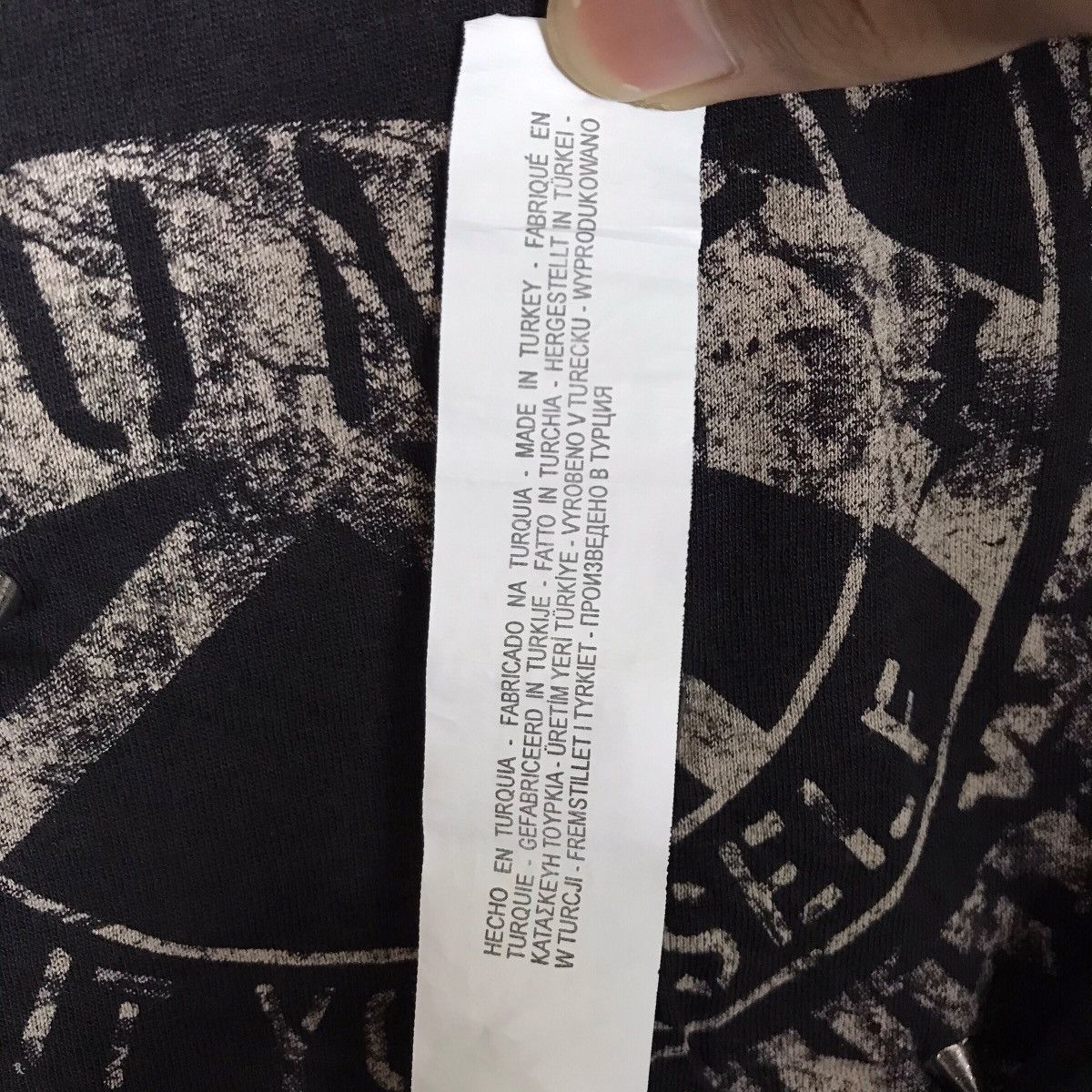 Zara Zara Trafaluc Punk Gothic Tee Shirt Size S / US 4 / IT 40 - 12 Thumbnail