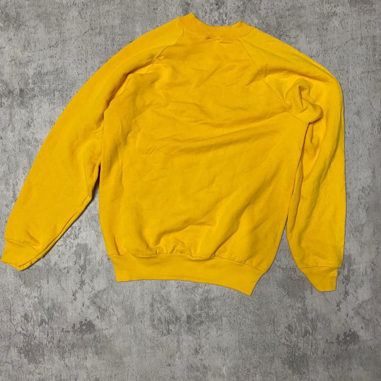 Other Yellow vintage 90s Hanes crewneck sweatshirt Size US S / EU 44-46 / 1 - 4 Thumbnail