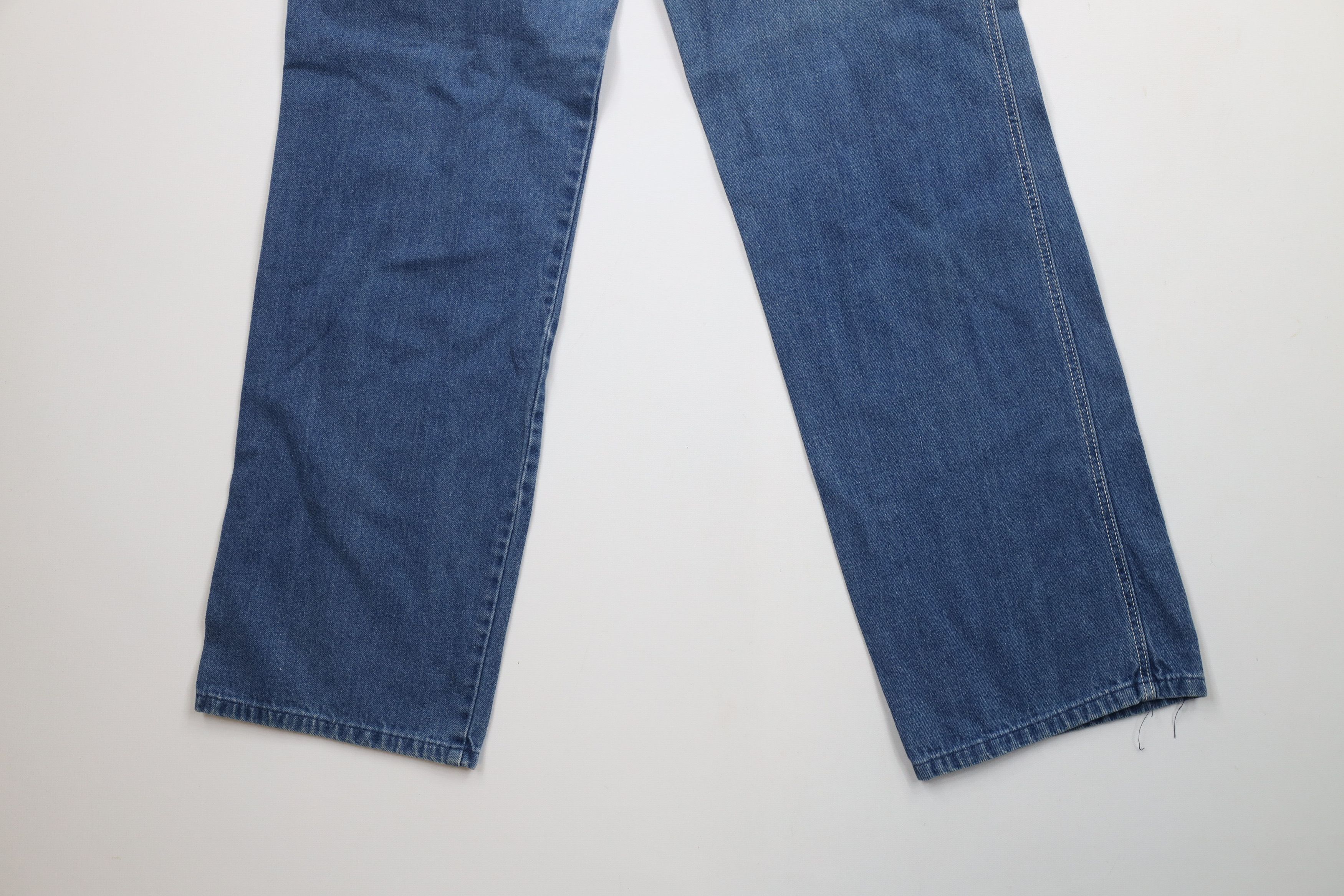 Vintage Vintage 70s Streetwear Relaxed Fit Straight Leg Denim Jeans Size 28" / US 6 / IT 42 - 13 Thumbnail
