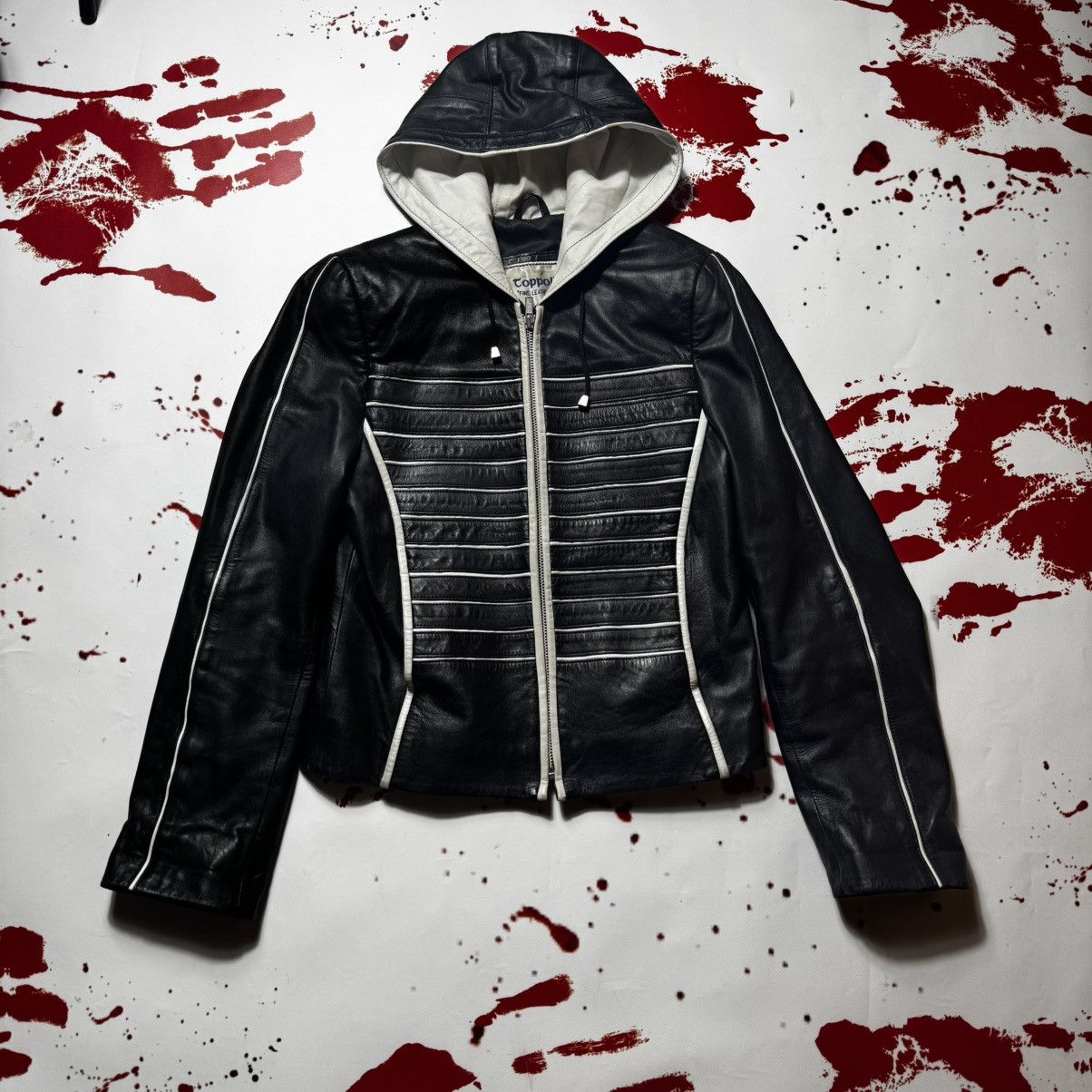 Other vintage leather jacket rick owens erd style playboycarti Size M / US 6-8 / IT 42-44 - 1 Thumbnail