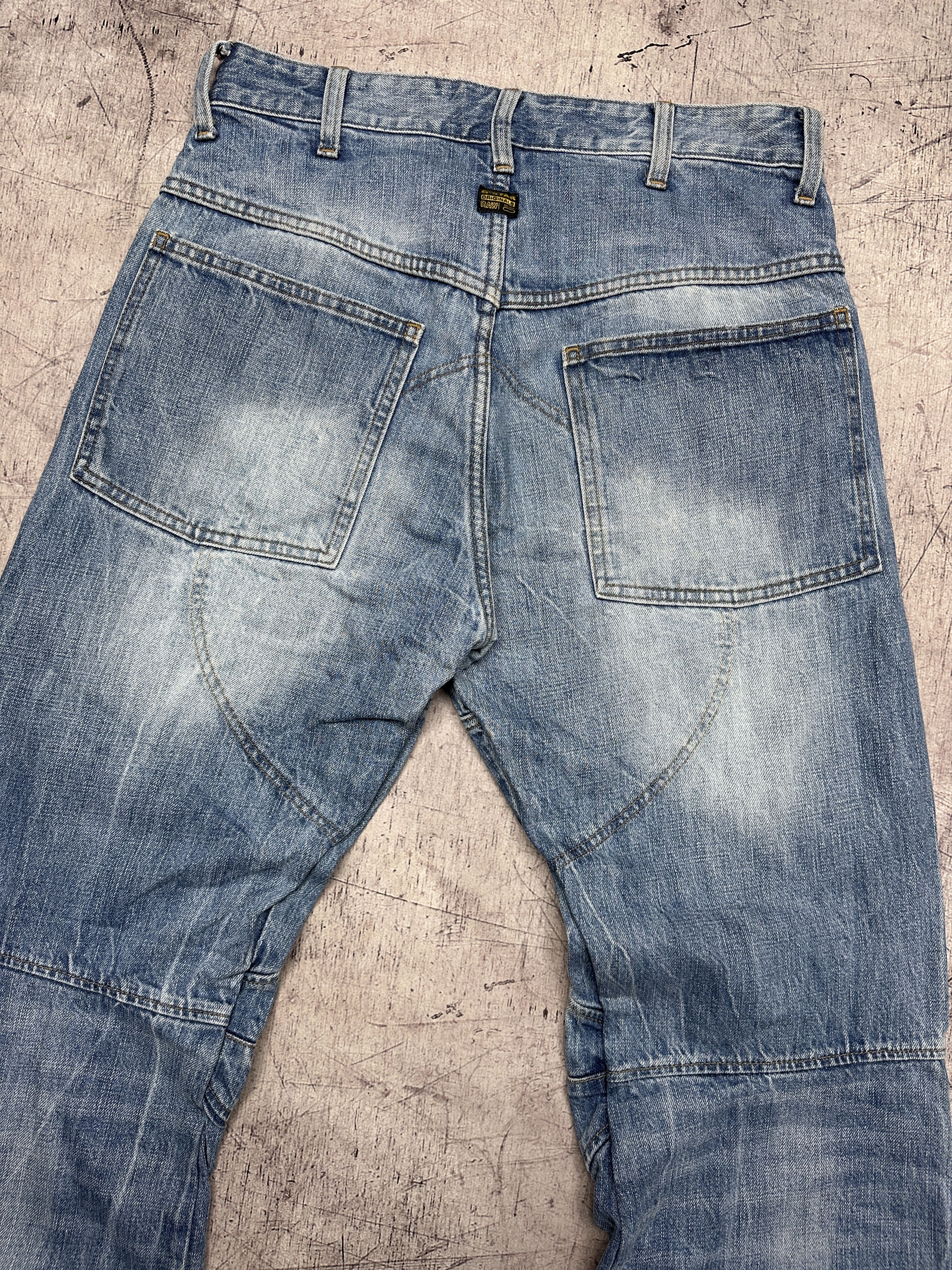 G-Star G Star Raw Mens 5620 3D Loose Double Knee Denim Pants Jeans Size US 33 - 6 Thumbnail