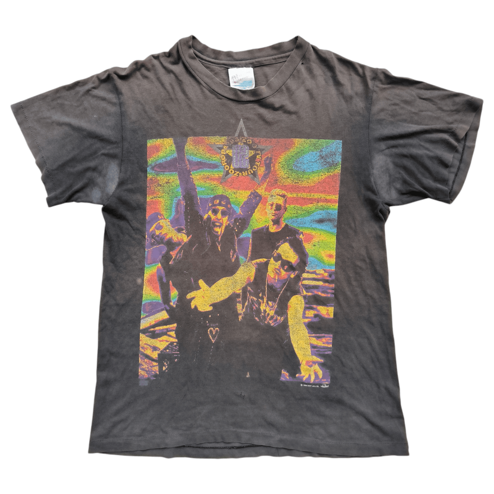 Band Tees × Vintage Vintage U2 ZOOROPA TOUR 1993 Size US M / EU 48-50 / 2 - 1 Thumbnail